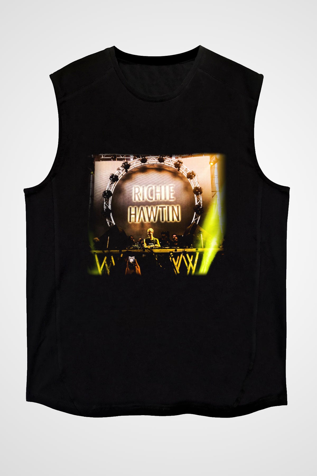 Richie Hawtin Siyah Unisex Kolsuz Tişört