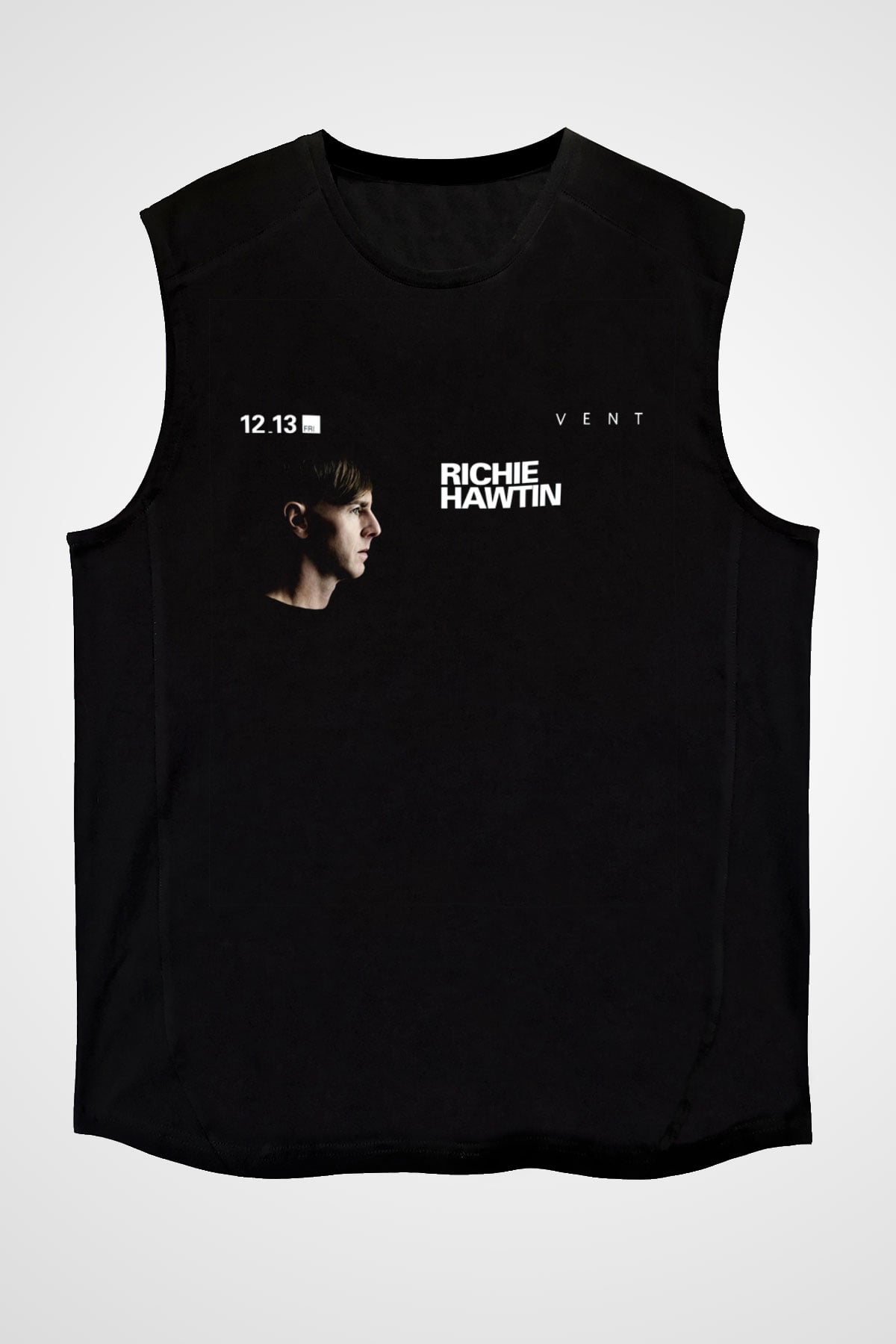 Richie Hawtin Siyah Unisex Kolsuz Tişört