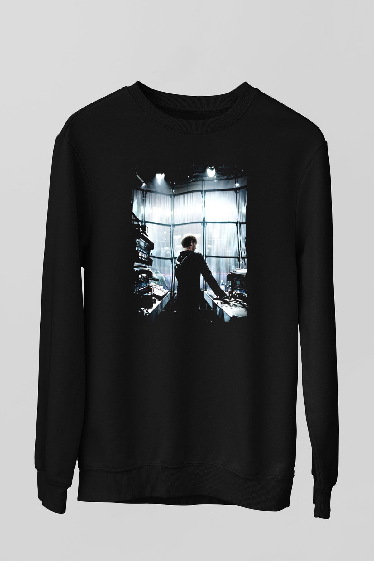 Richie Hawtin Siyah Unisex Sweatshirt