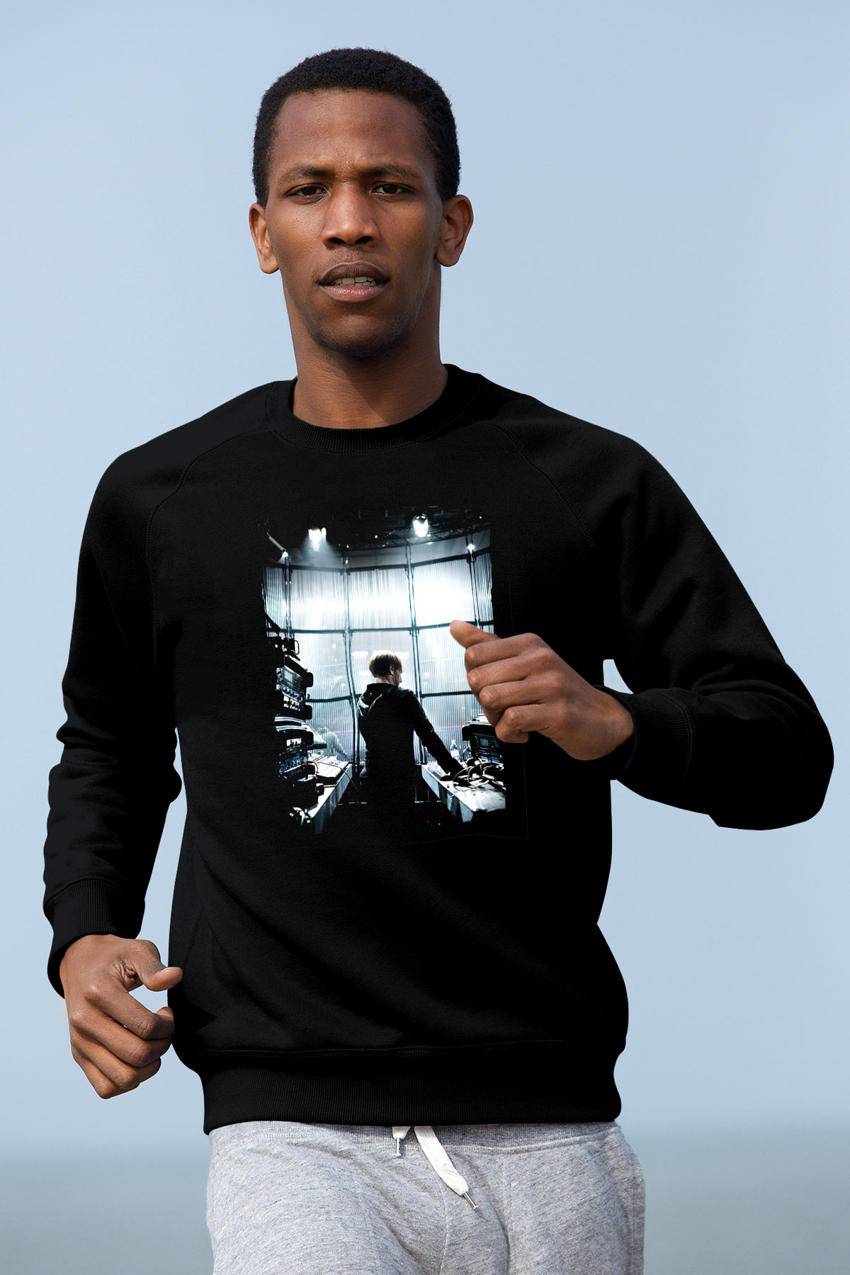 Richie Hawtin Siyah Unisex Sweatshirt