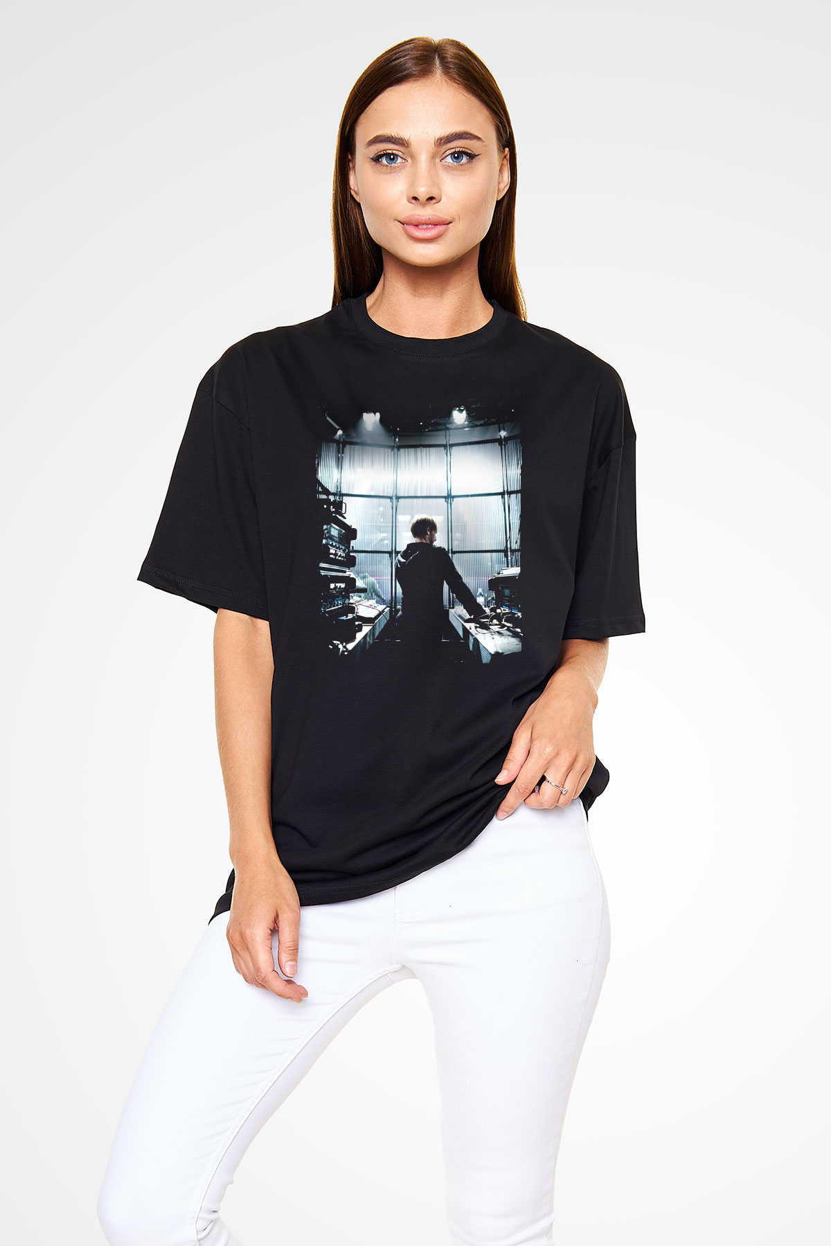 Richie Hawtin Siyah Unisex Tişört T-Shirt - TişörtFabrikası