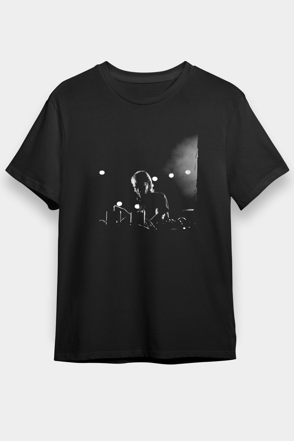 Richie Hawtin Siyah Unisex Tişört T-Shirt - TişörtFabrikası