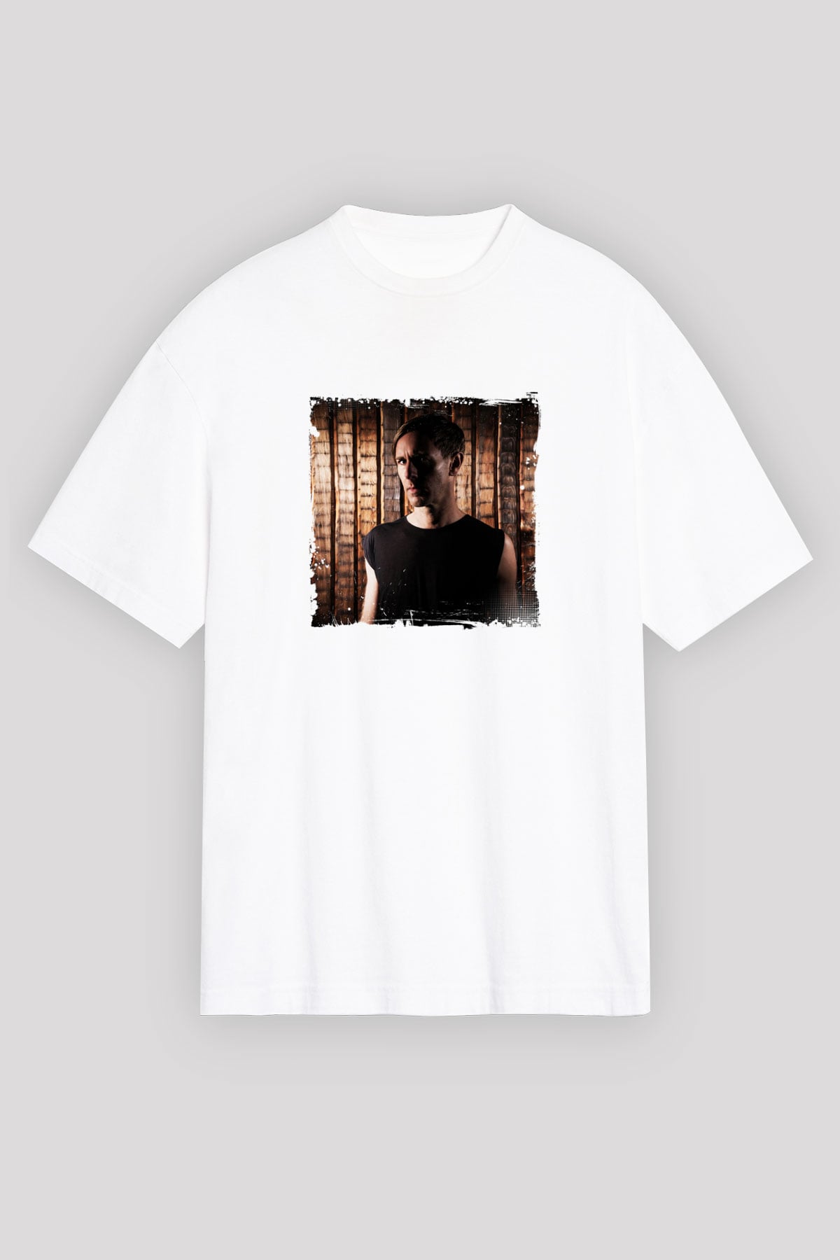Richie HawtinBaskılı Beyaz Tişört