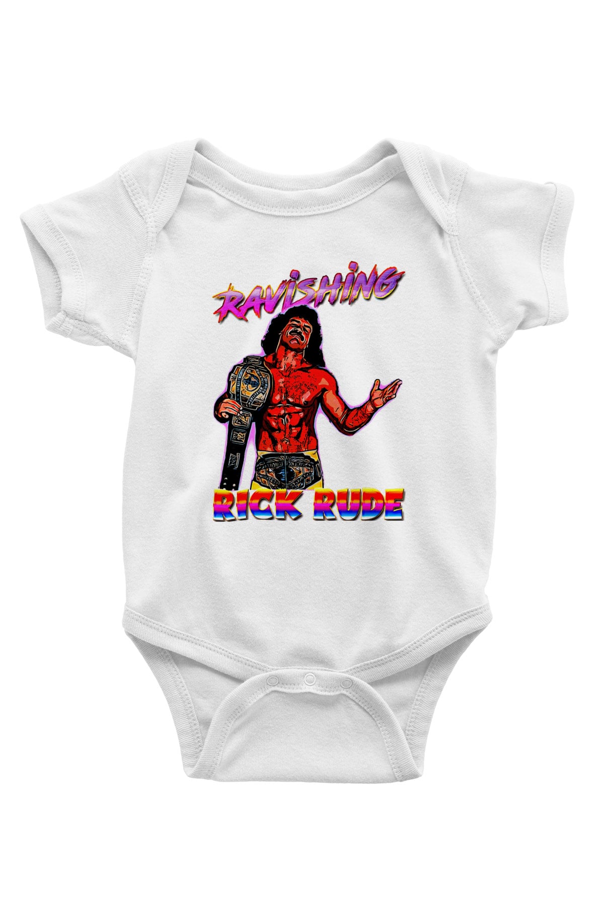 Rick Rude Beyaz Bebek Body - Zıbın