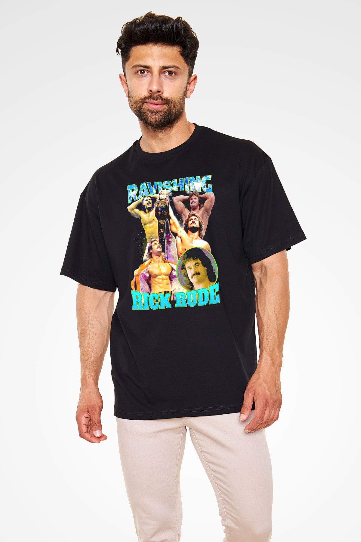 Rick Rude Siyah Unisex Tişört