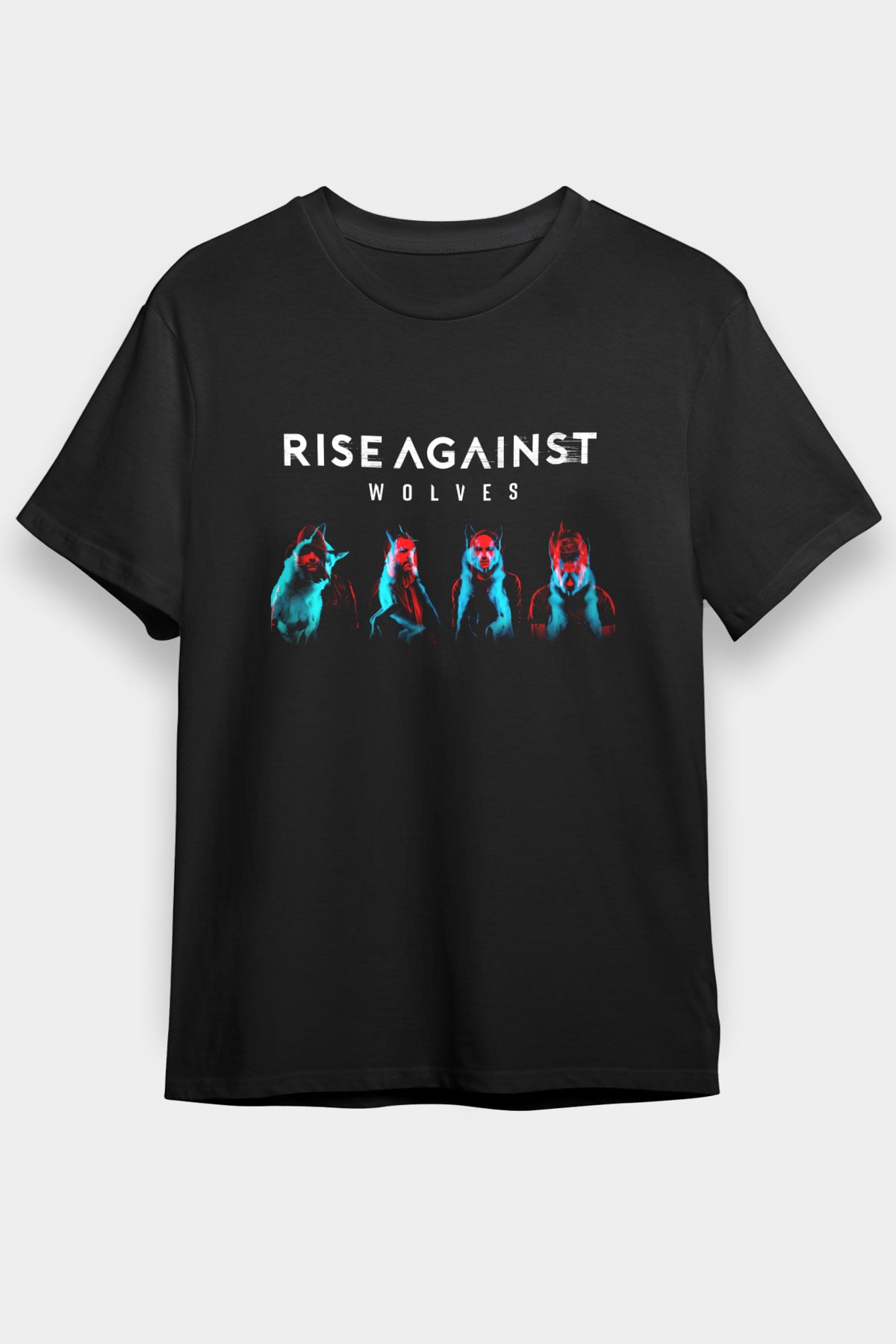 Rise Against Siyah Unisex Tişört T-Shirt - TişörtFabrikası
