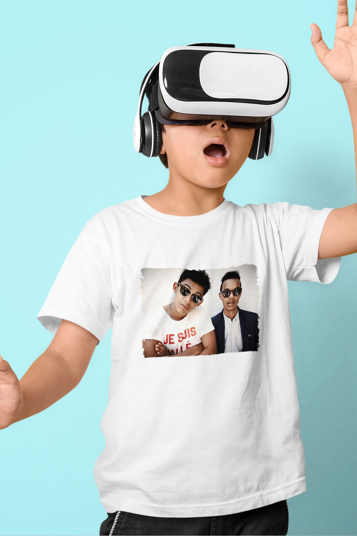 Rizzle Kicks Beyaz Unisex Çocuk Tişört