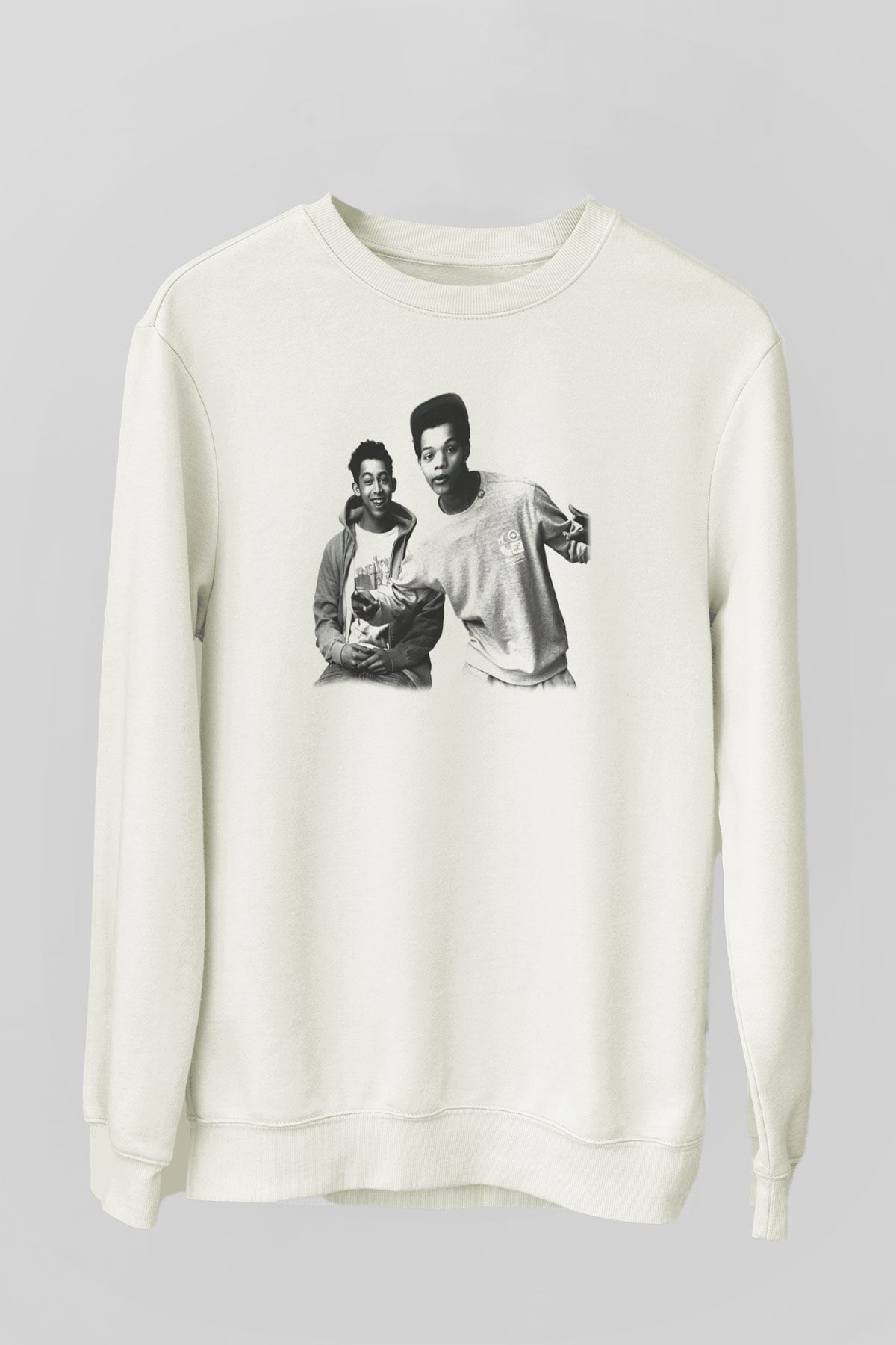 Rizzle Kicks Beyaz Unisex Sweatshirt