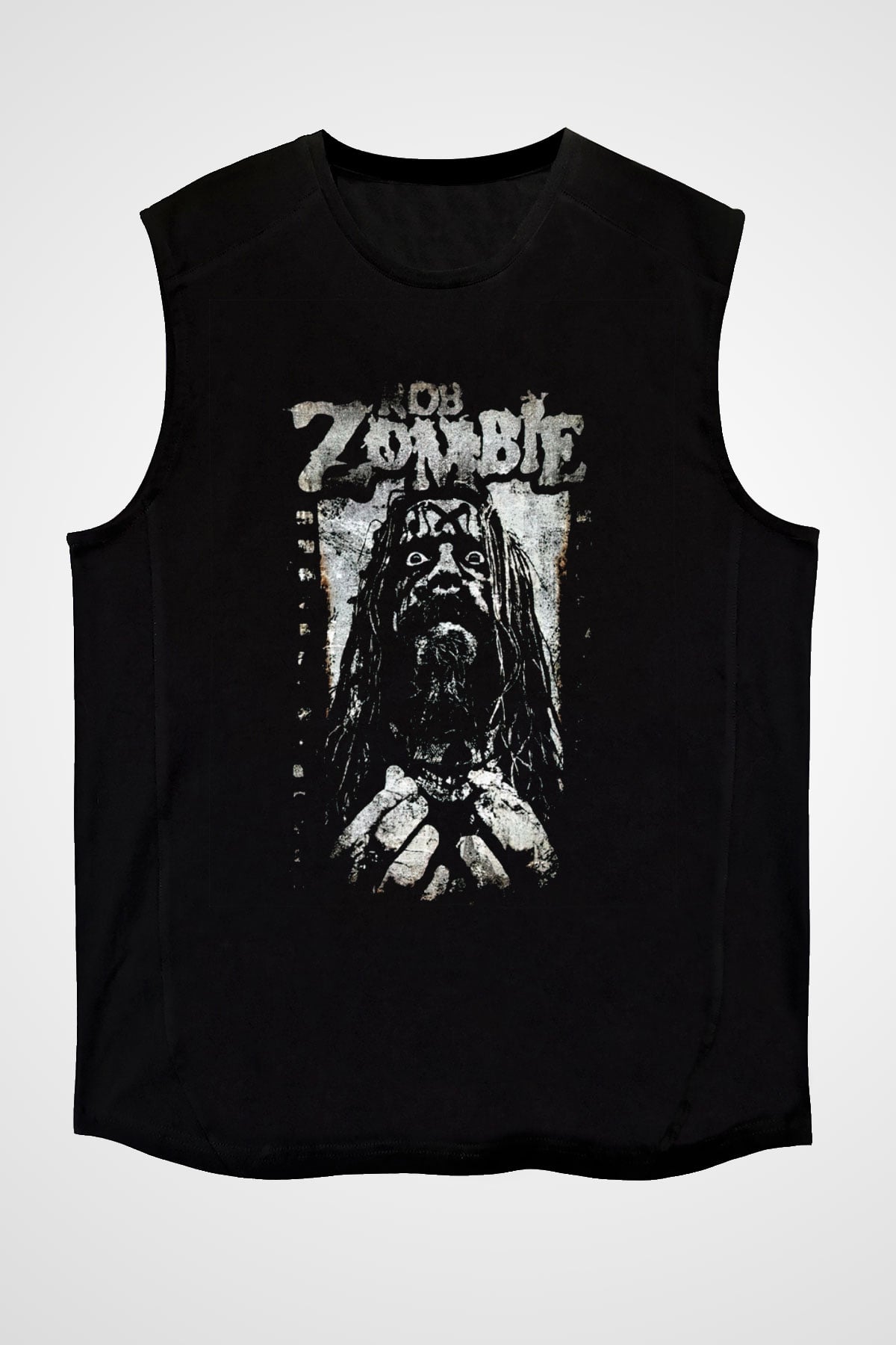 Rob Zombie Siyah Unisex Kolsuz Tişört