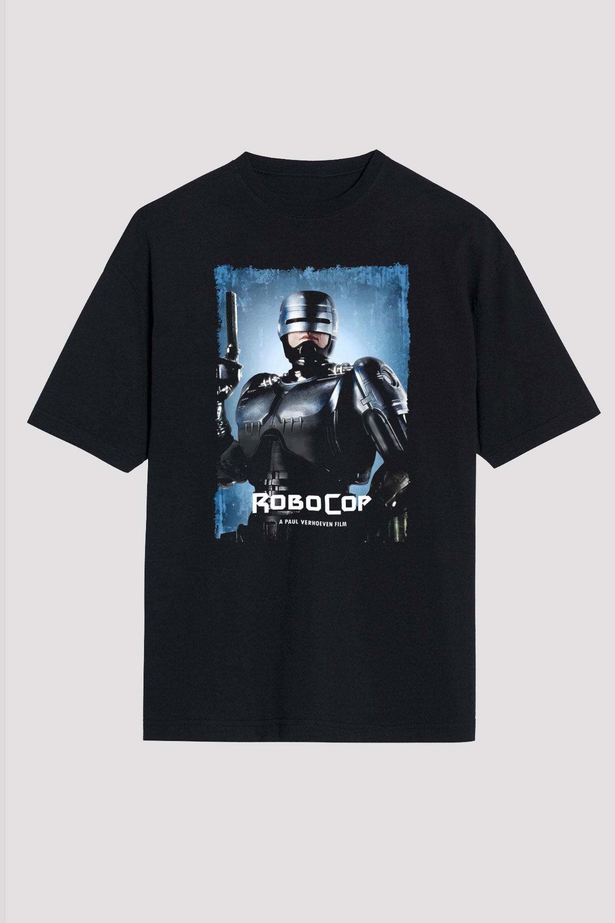 RoboCop Siyah Unisex Tişört T-Shirt