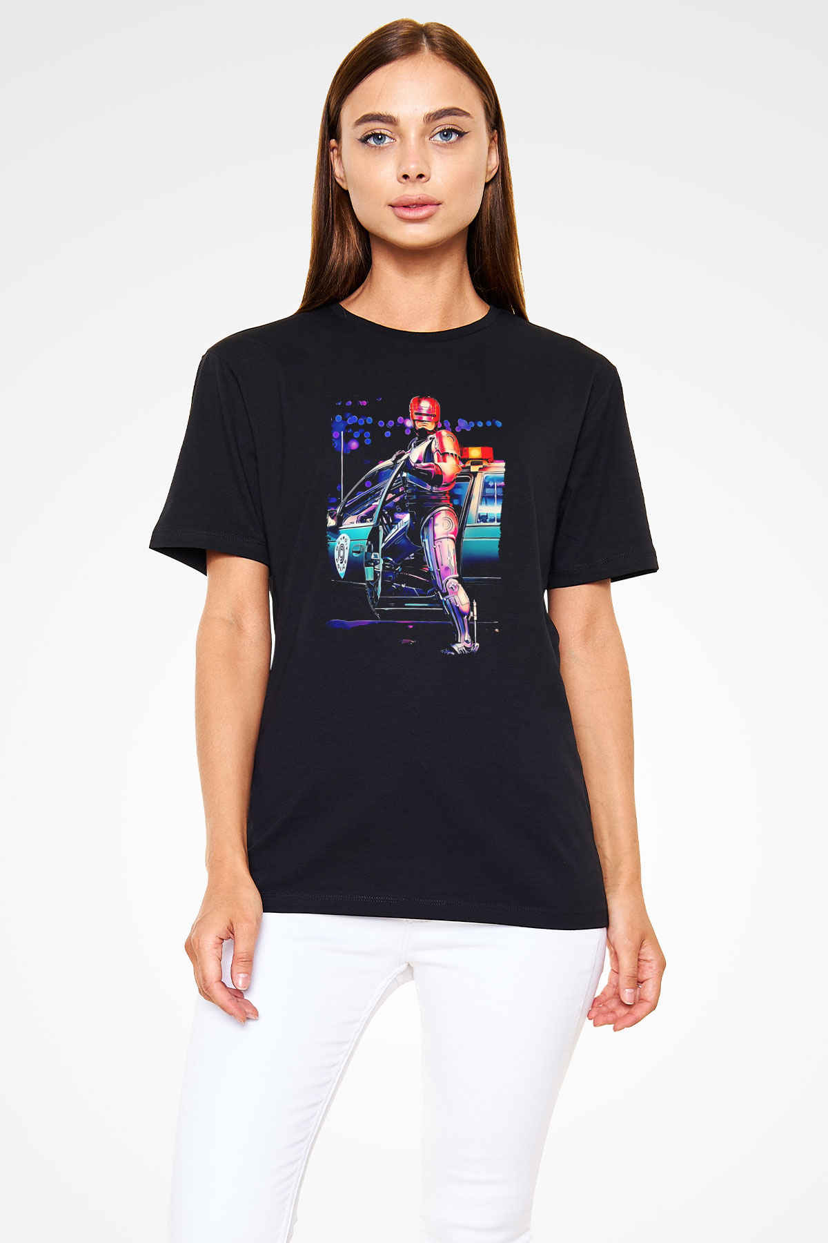 RoboCop Siyah Unisex Tişört T-Shirt