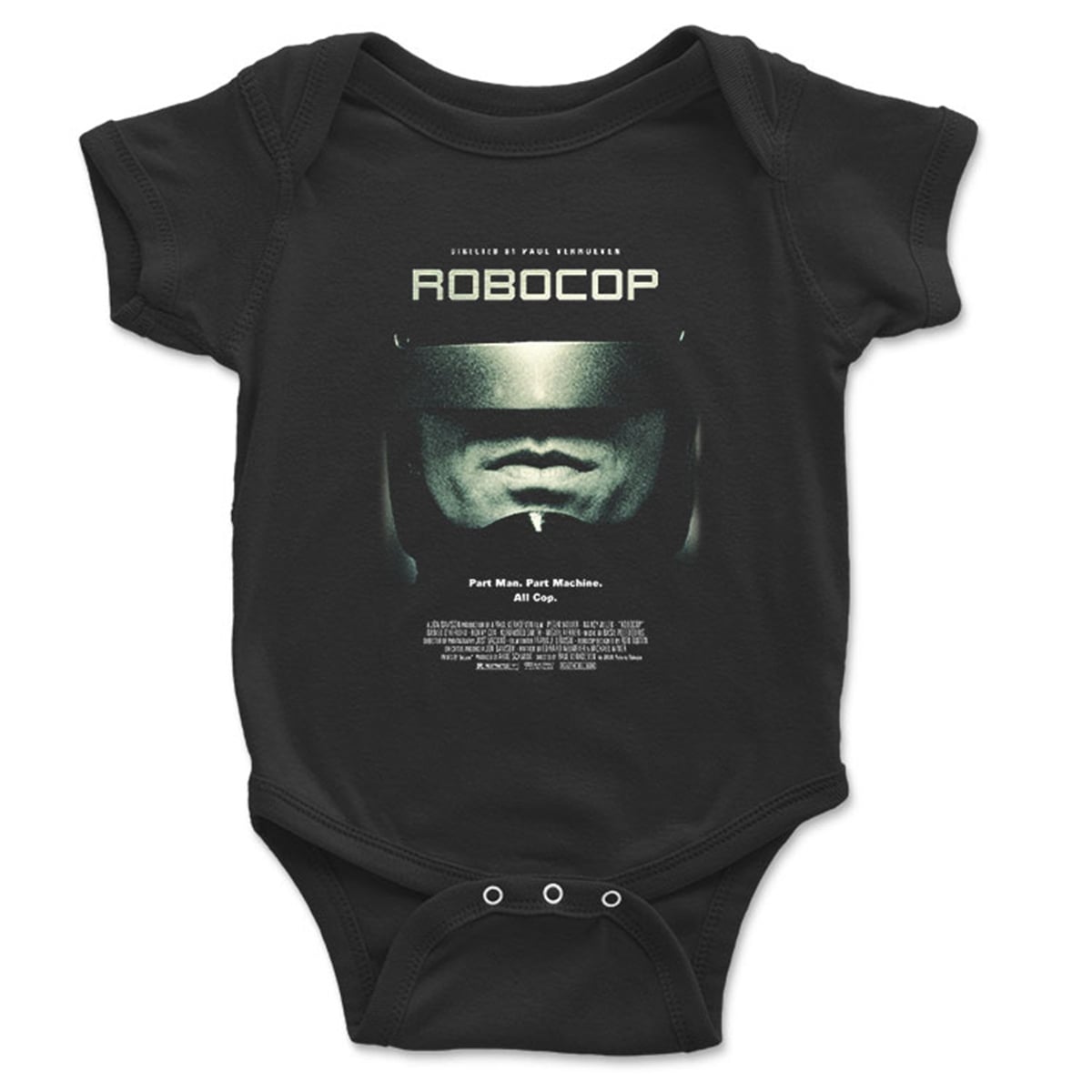 Robocop Unisex Bebek Body Zıbın Tulum BT1304