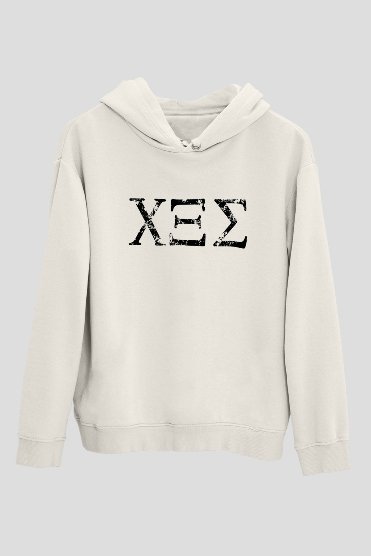Rotting Christ Beyaz Unisex Kapşonlu Sweatshirt