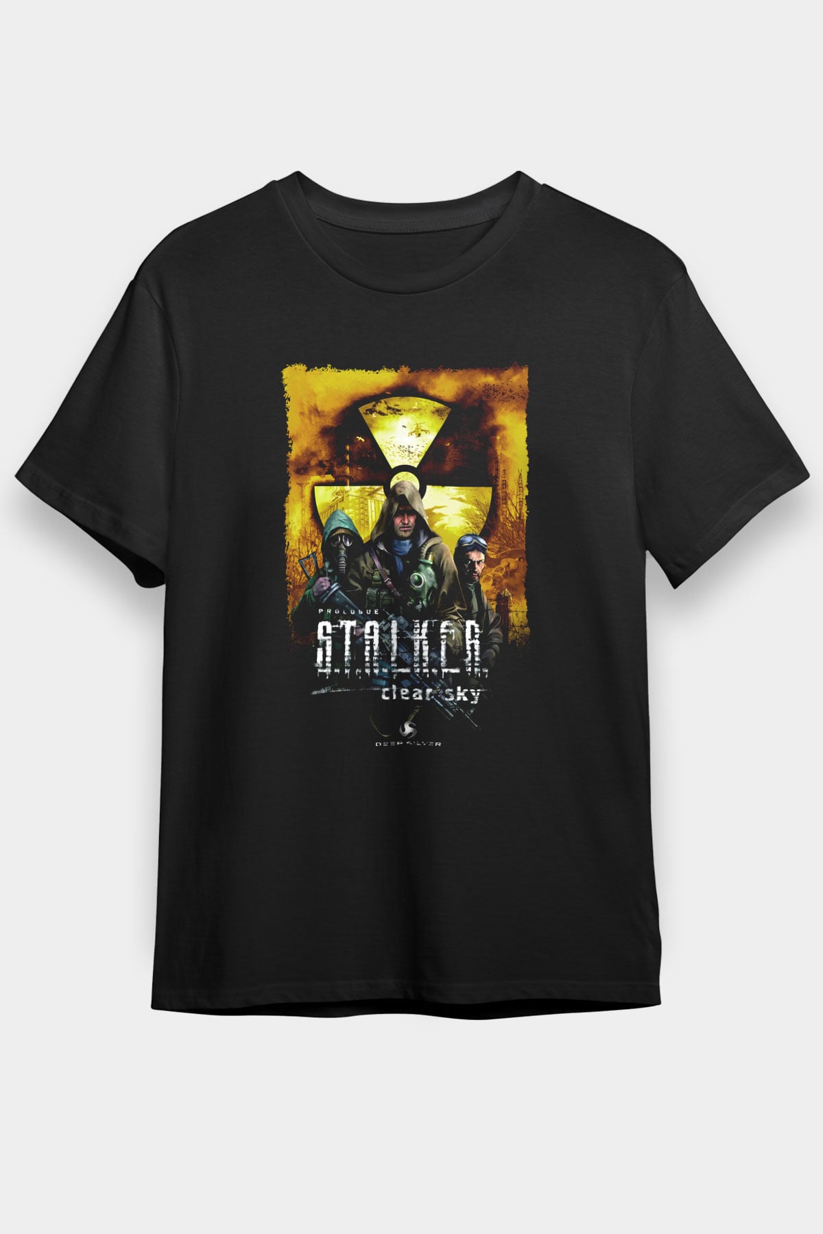 S.T.A.L.K.E.R. Siyah Unisex Tişört T-Shirt