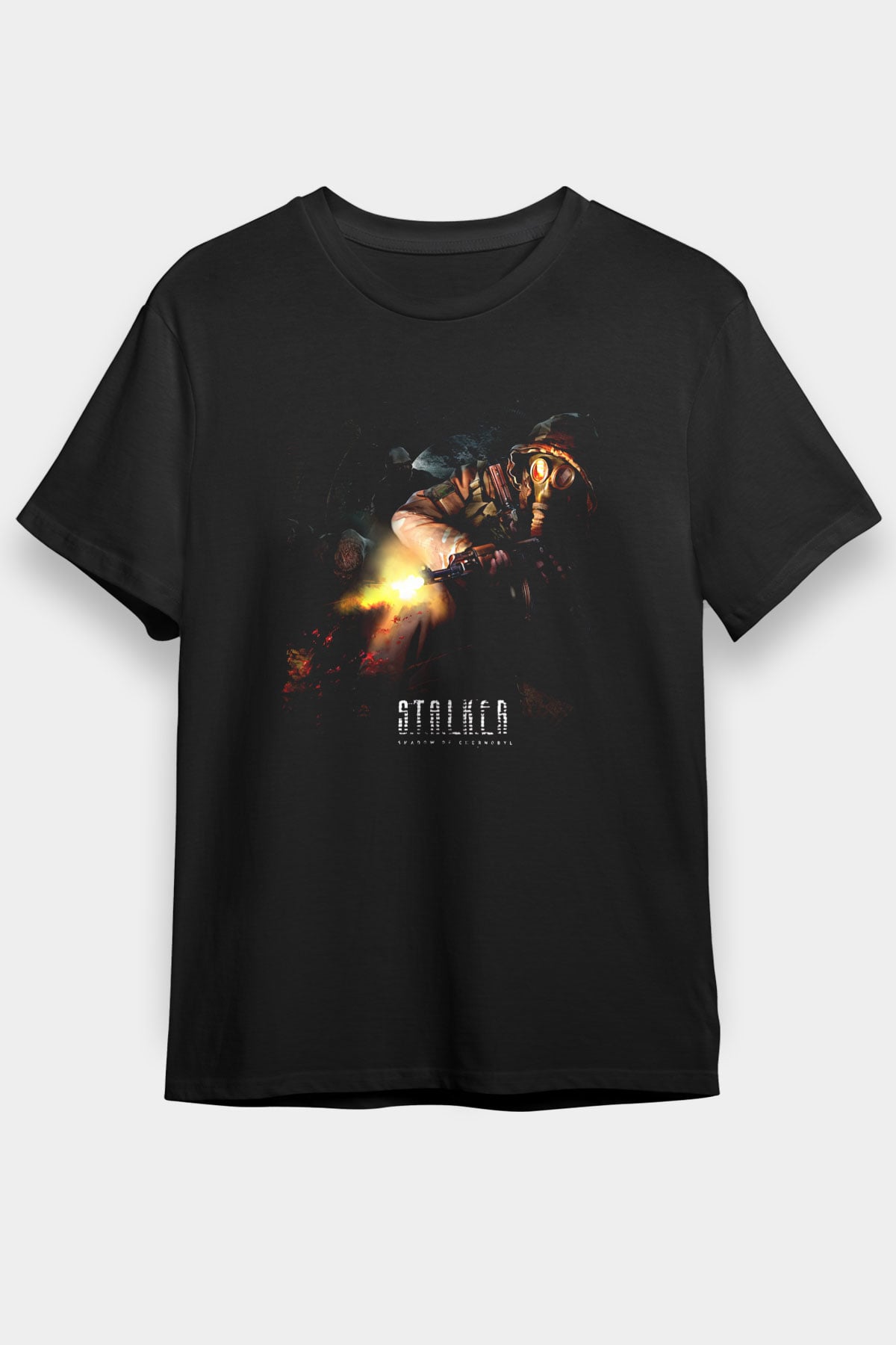 S.T.A.L.K.E.R. Siyah Unisex Tişört T-Shirt