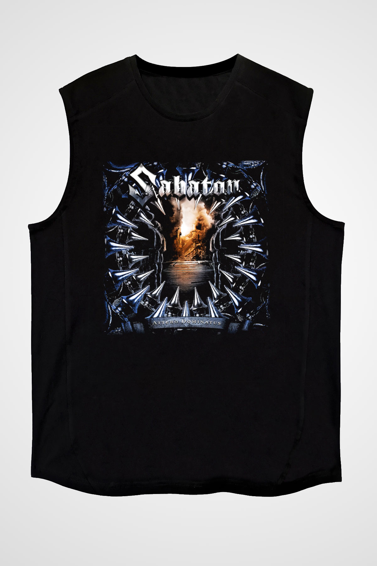 Sabaton Siyah Unisex Kolsuz Tişört