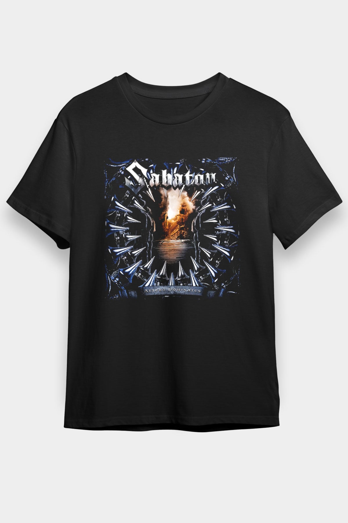 Sabaton Siyah Unisex Tişört T-Shirt - TişörtFabrikası