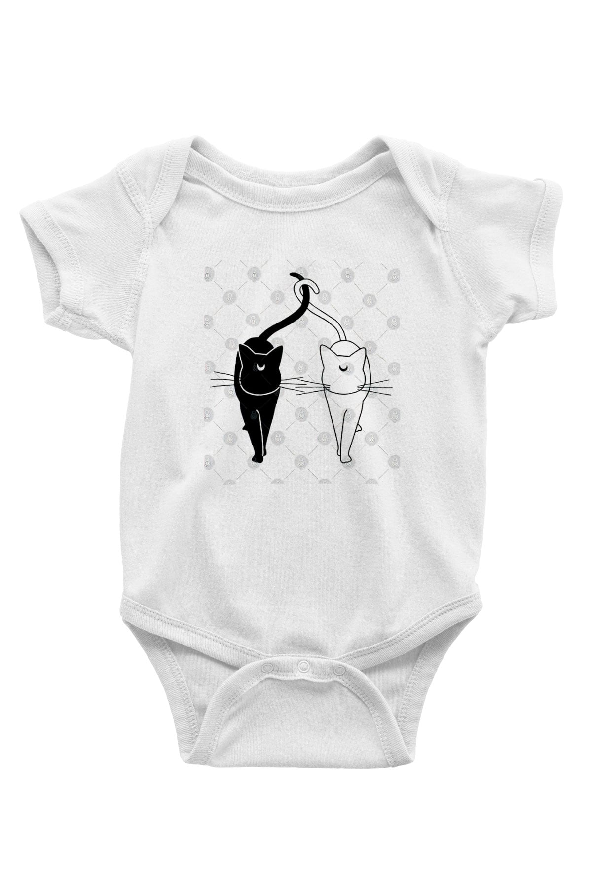Sailor Moon Baskılı Beyaz Unisex Bebek Body - Zıbın