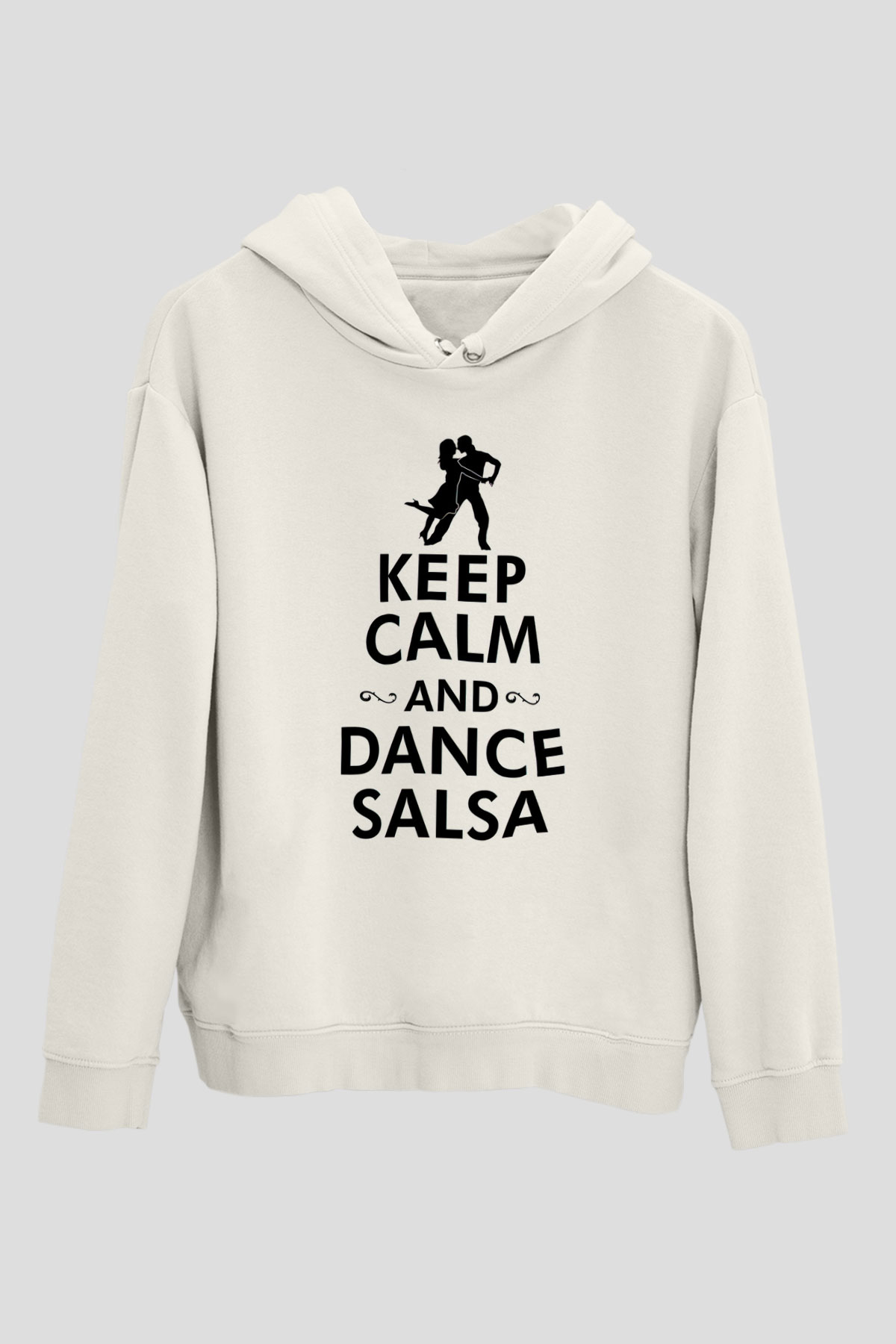 Salsa Beyaz Unisex Hoodie