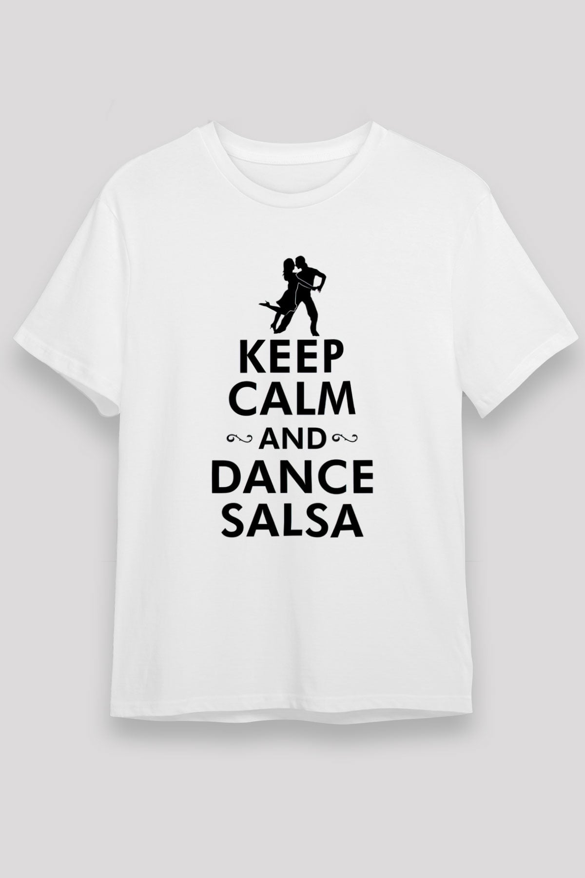 Salsa Beyaz Unisex Tişört T-Shirt - TişörtFabrikası