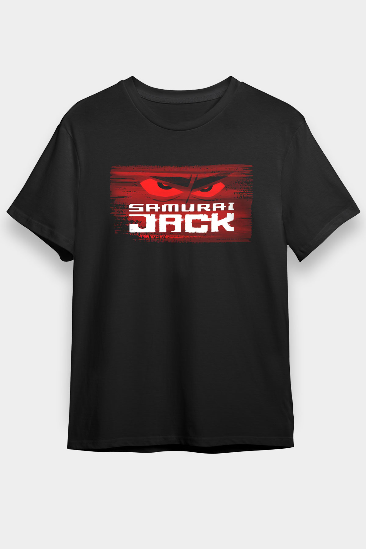 Samurai Jack Siyah Unisex Tişört T-Shirt