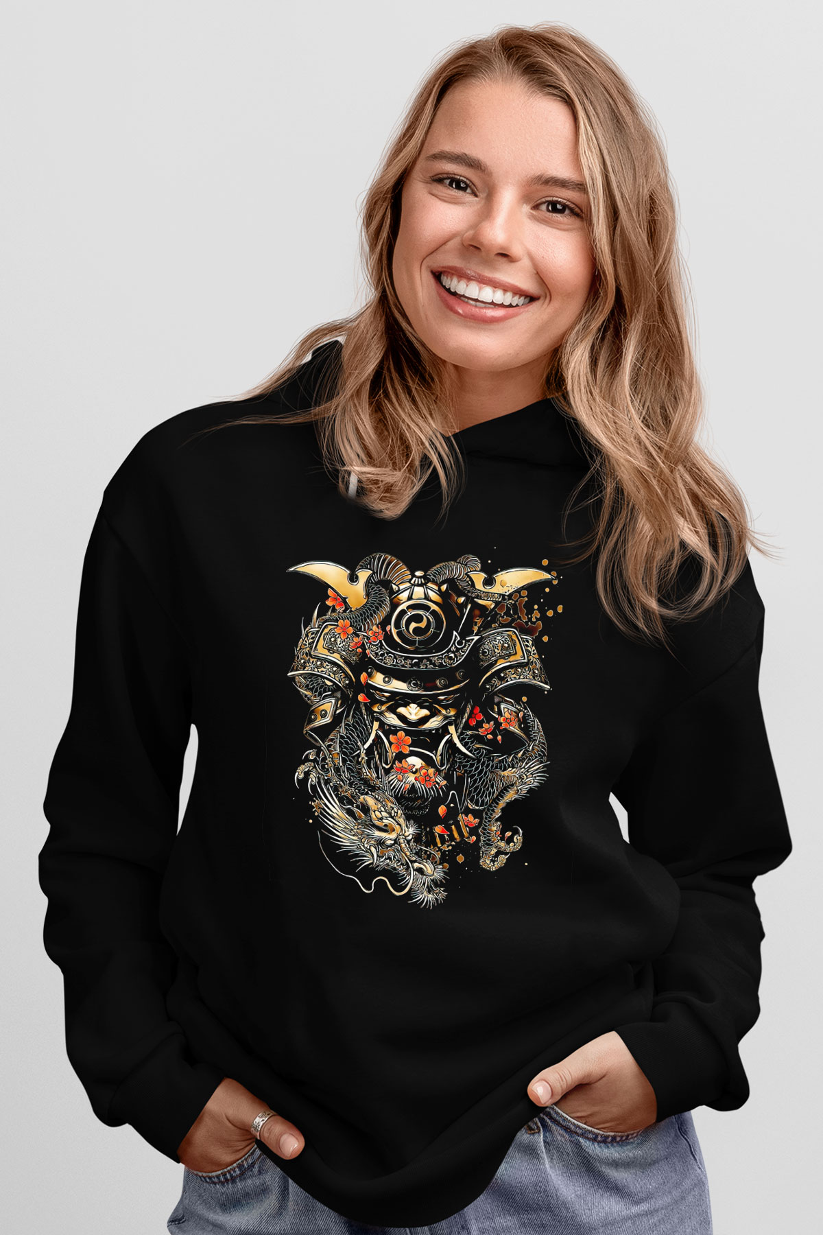 SamuraiSiyah  Unisex Hoodie