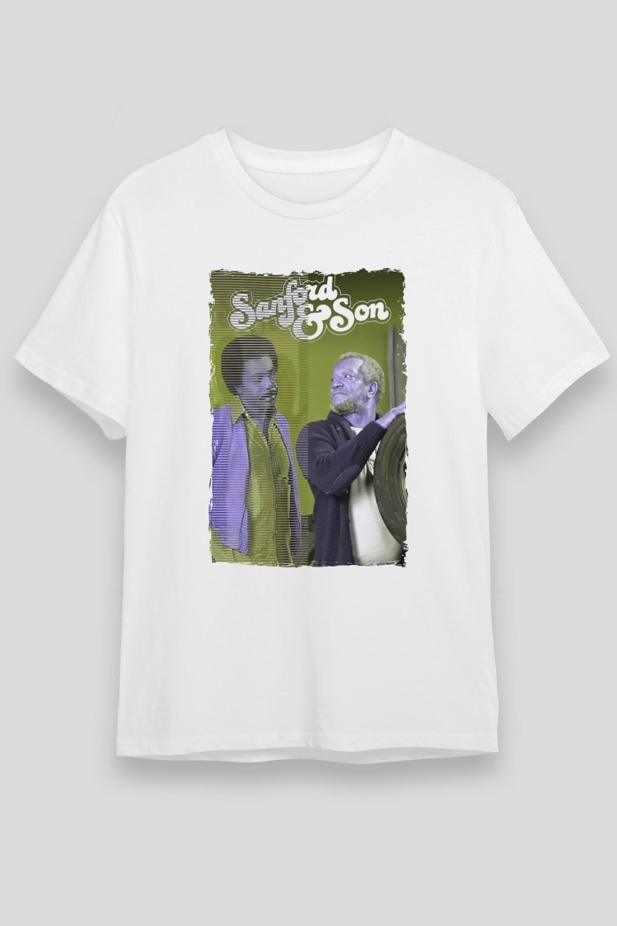 Sanford and Son Beyaz Unisex Tişört T-Shirt