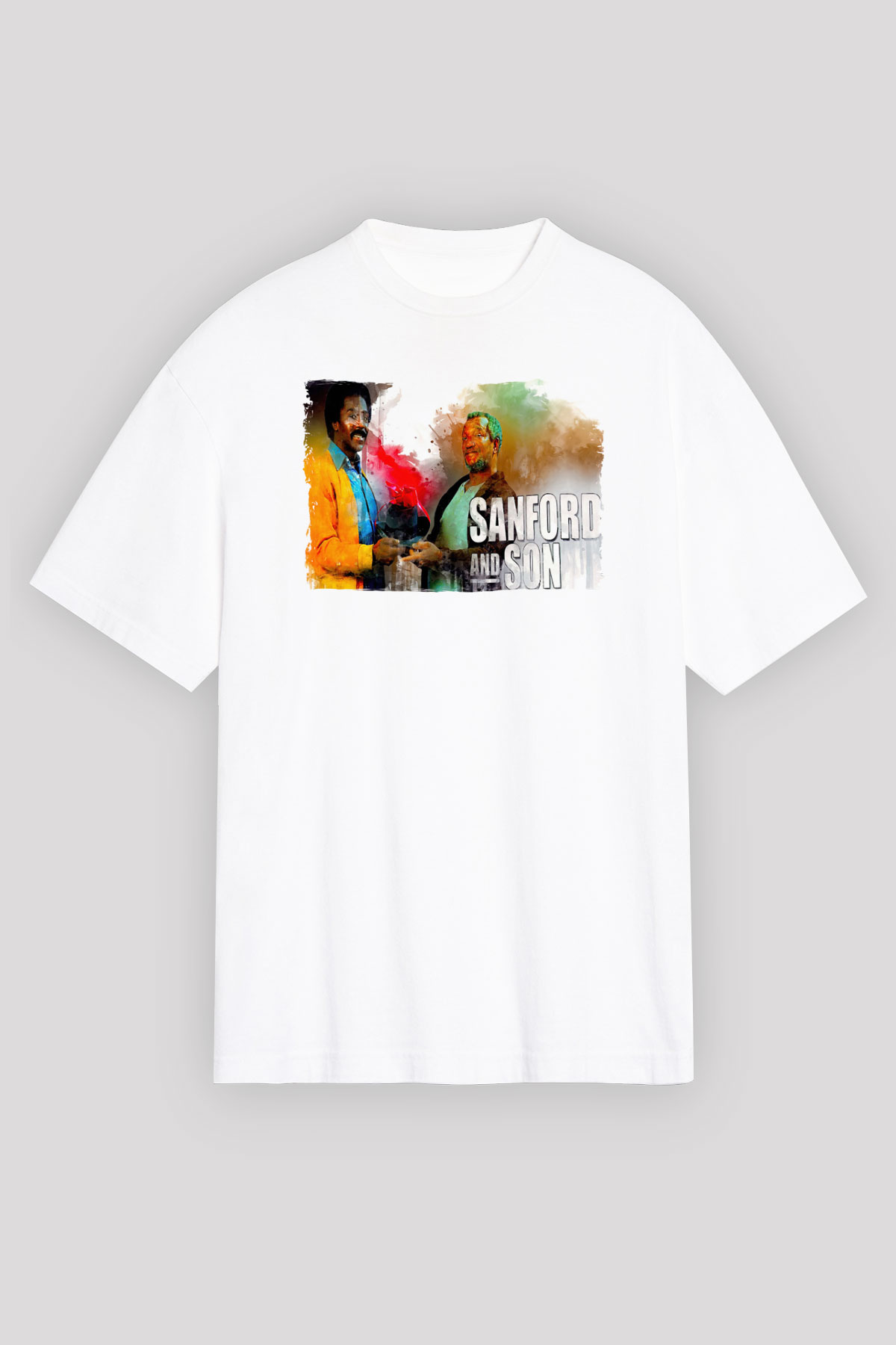 Sanford and Son Beyaz Unisex Tişört T-Shirt