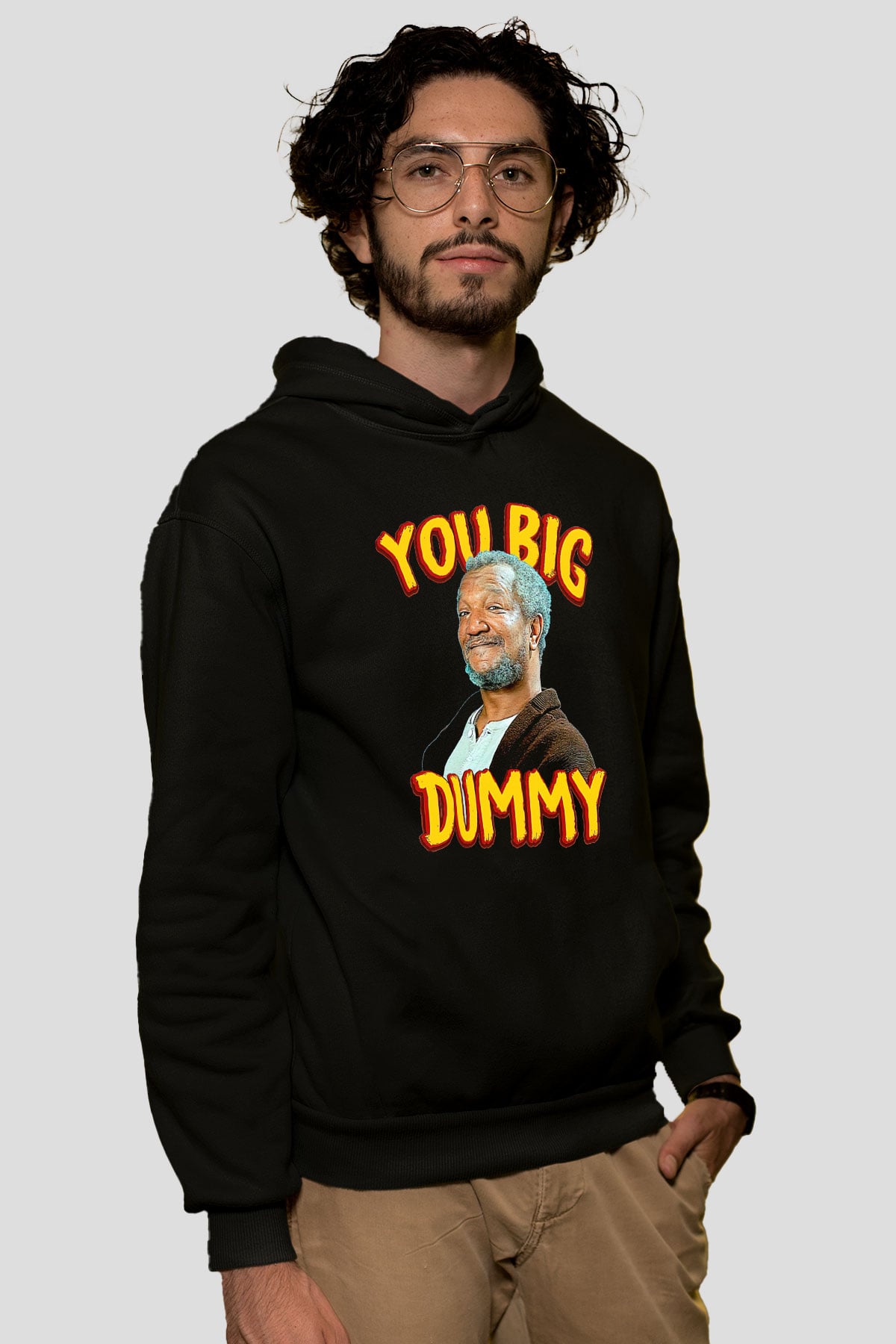 Sanford and Son Siyah Unisex Hoodie