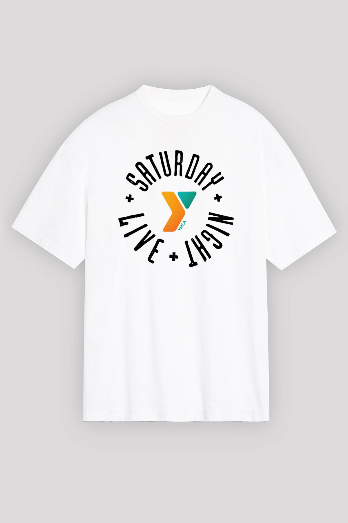 Saturday Night Live Beyaz Unisex Oversize Tişört T-Shirt