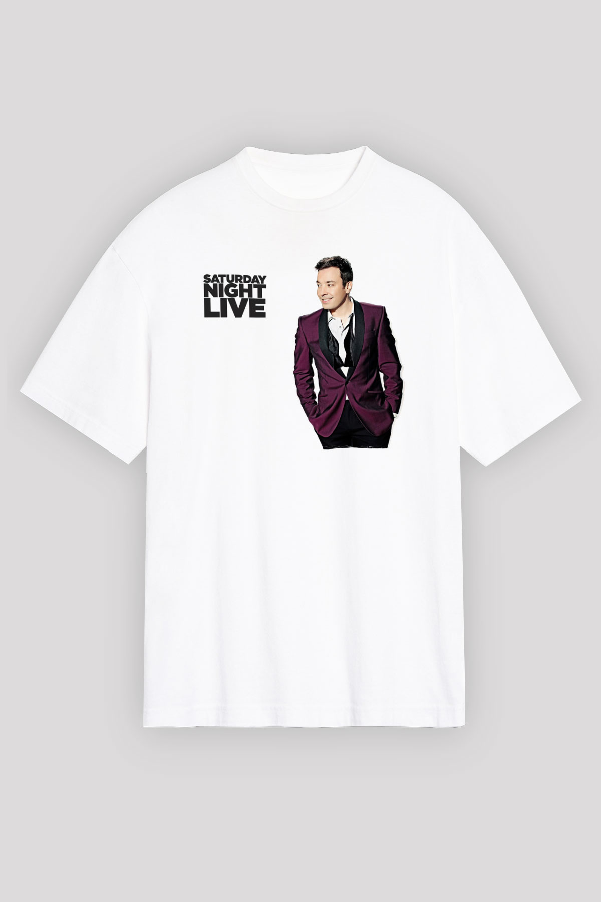 Saturday Night Live Beyaz Unisex Tişört T-Shirt