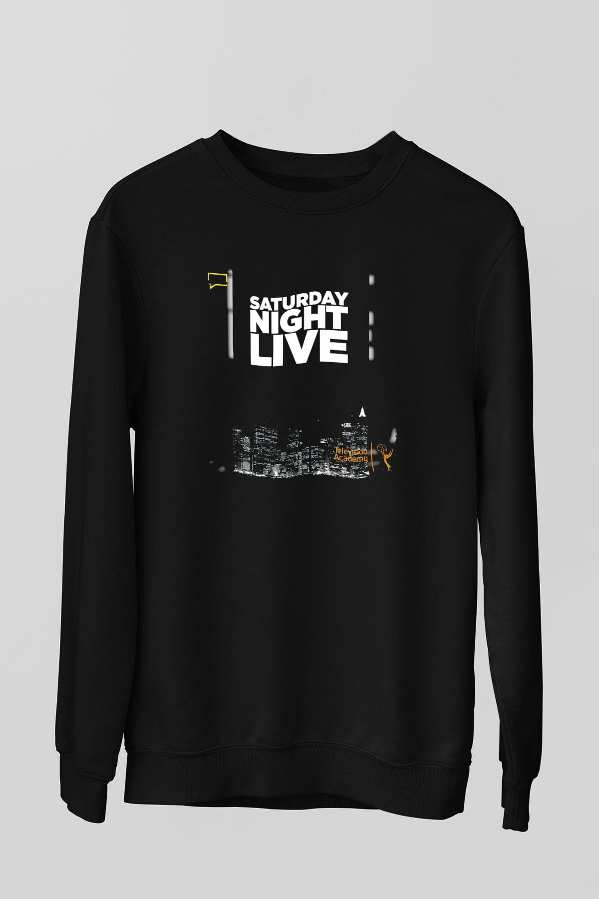 Saturday Night Live Siyah Unisex  Sweatshirt