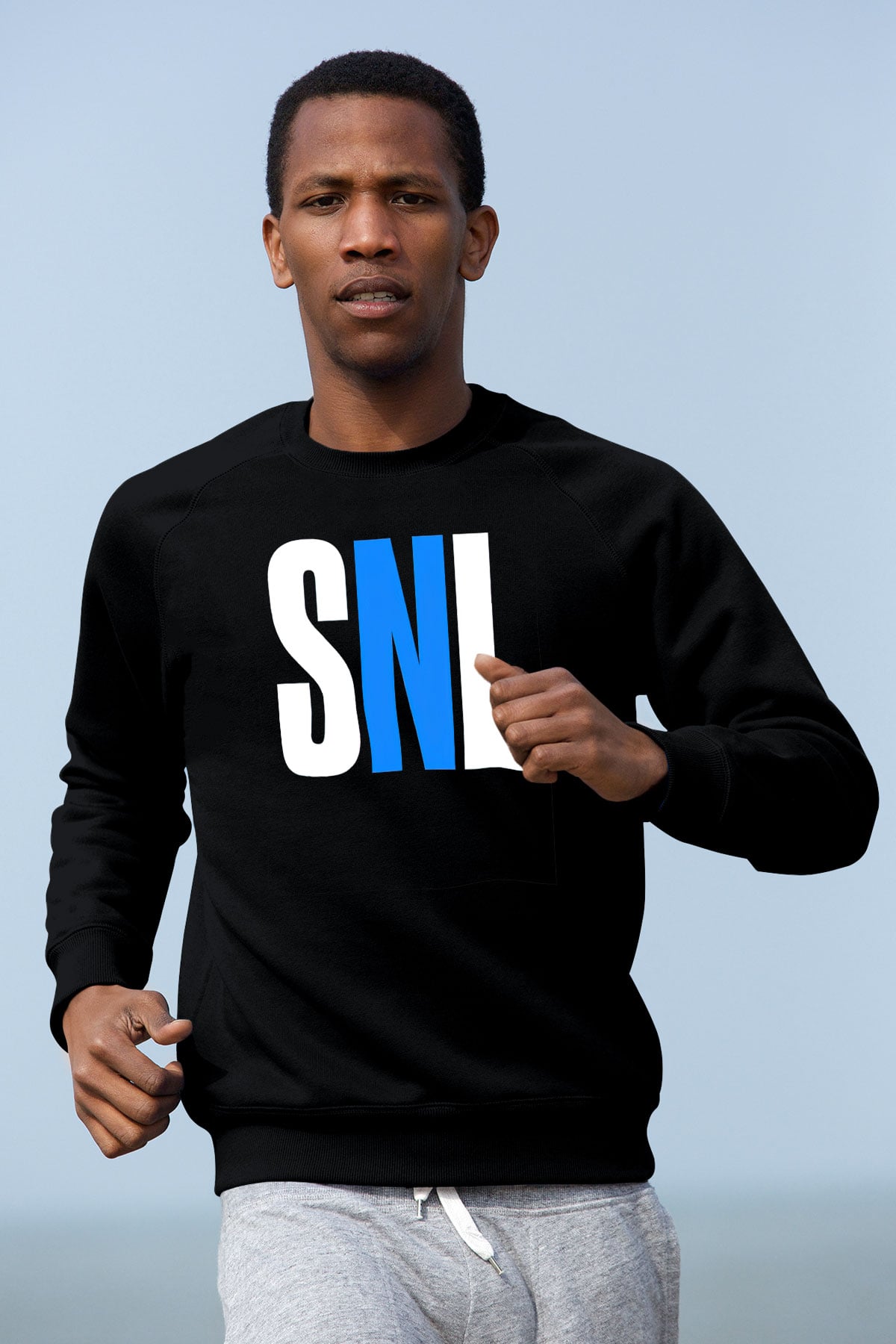 Saturday Night Live Siyah Unisex  Sweatshirt