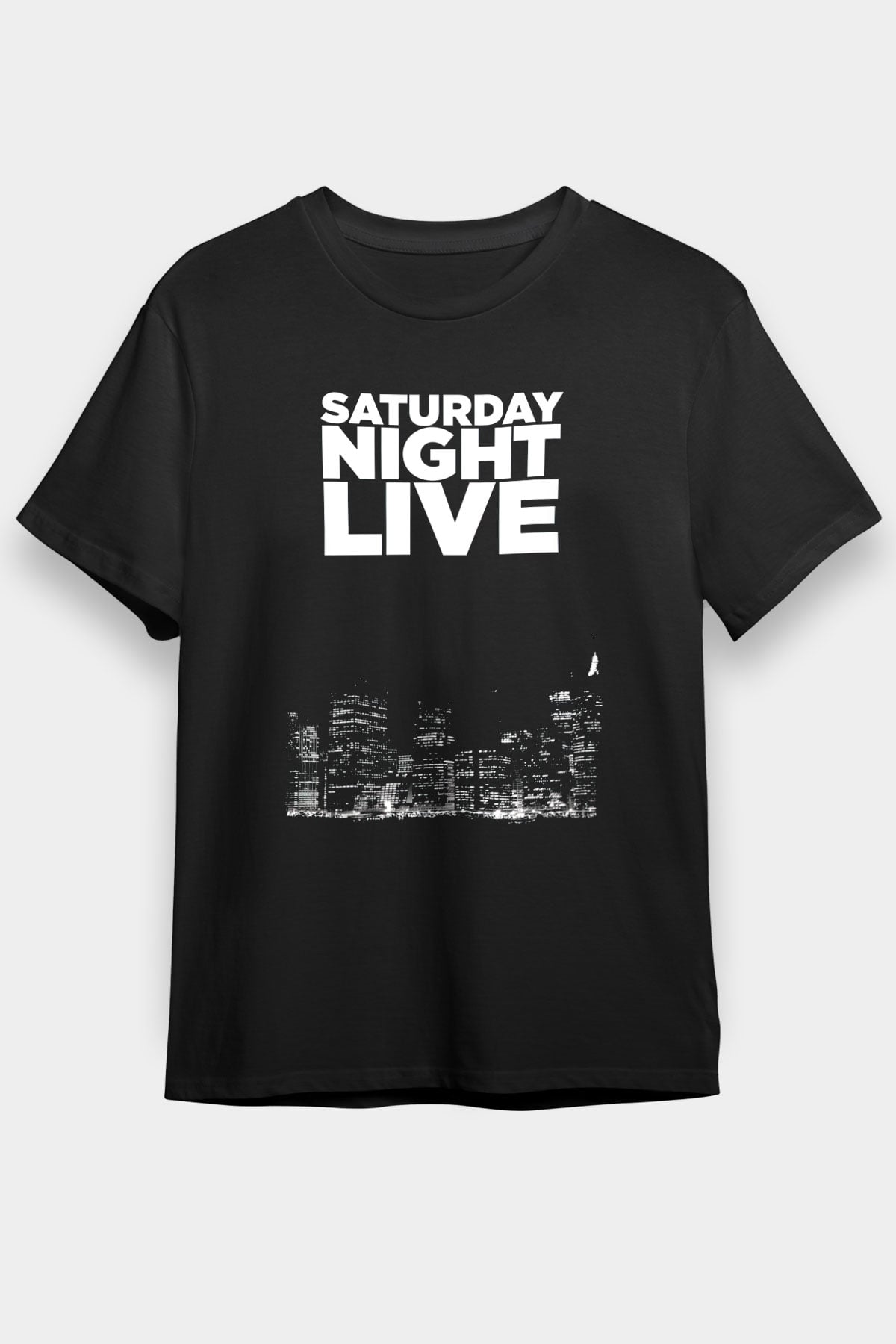 Saturday Night Live Siyah Unisex Tişört T-Shirt