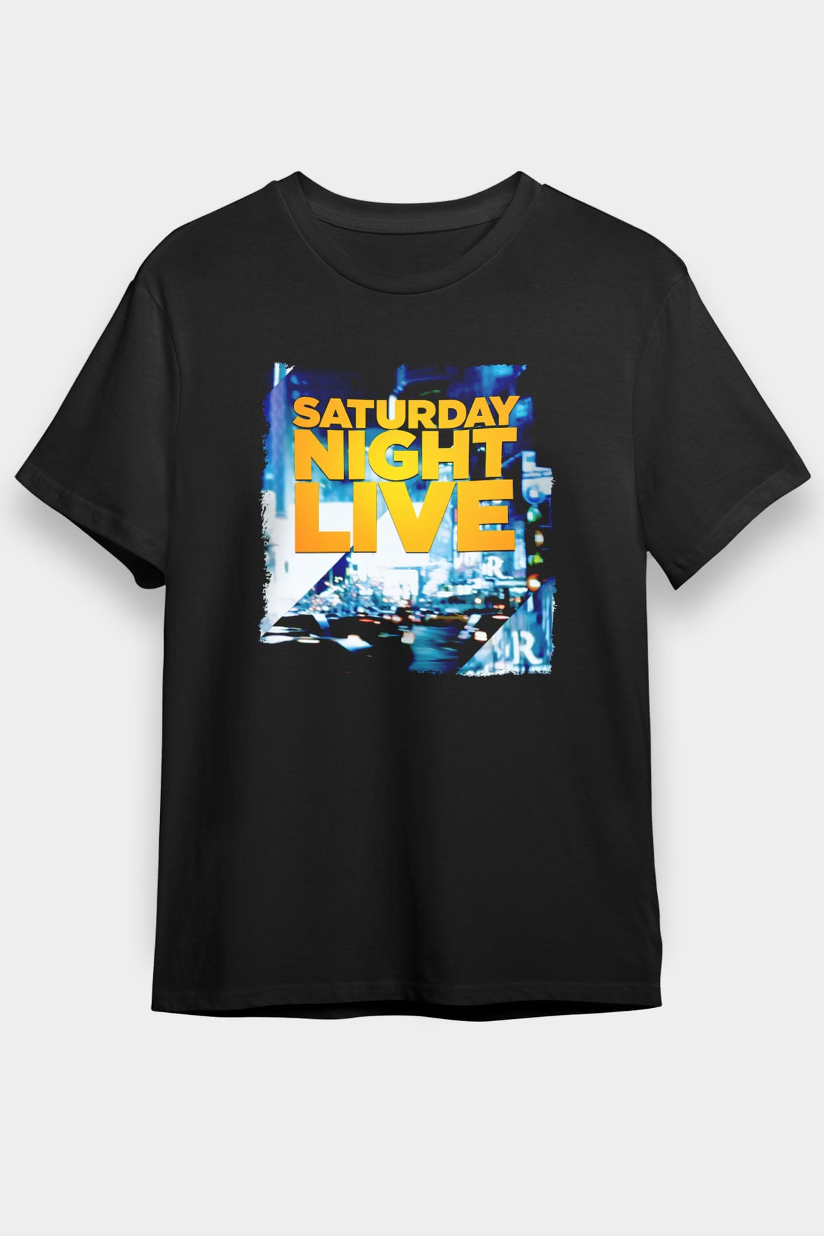 Saturday Night Live Siyah Unisex Tişört