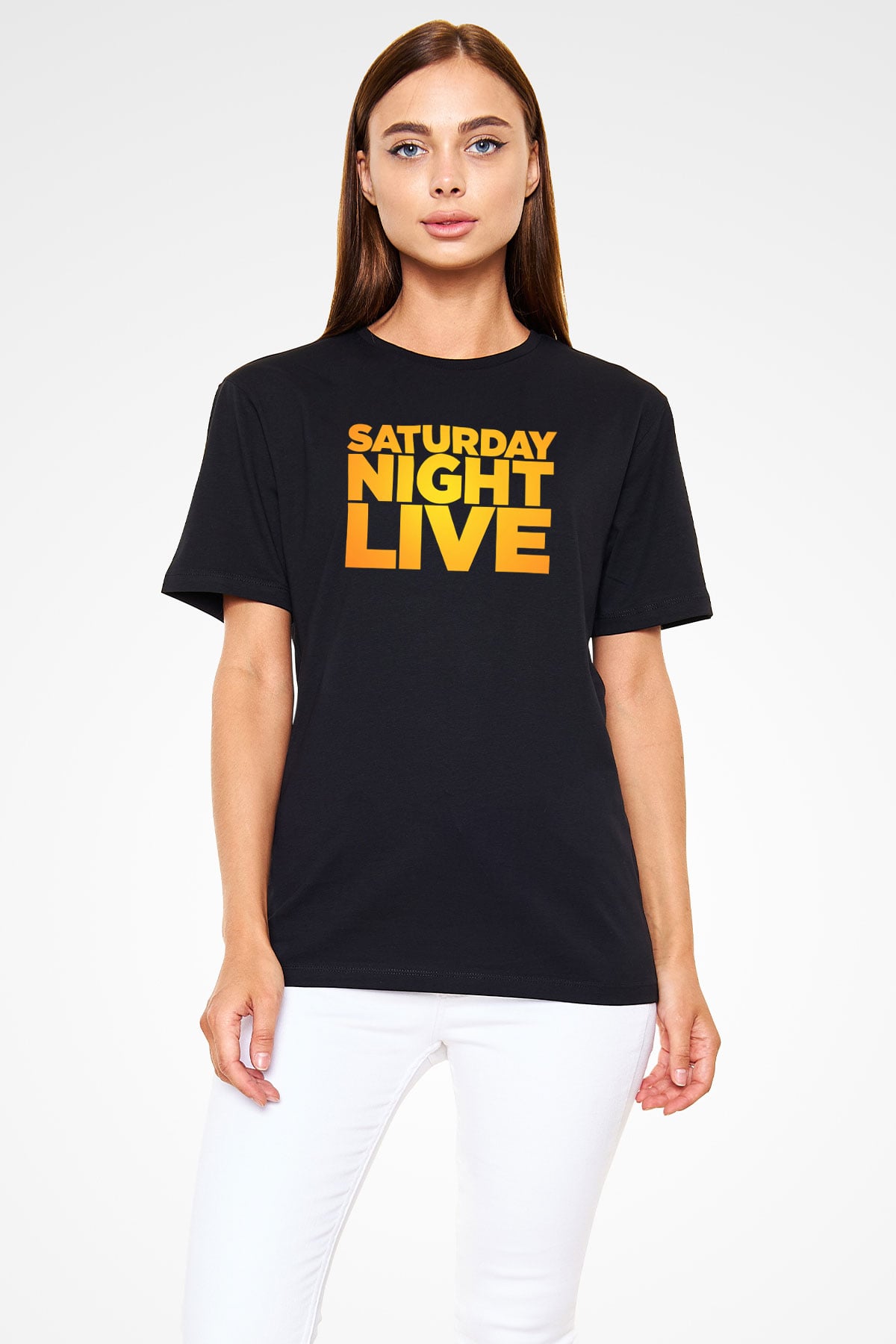 Saturday Night Live Siyah Unisex Tişört