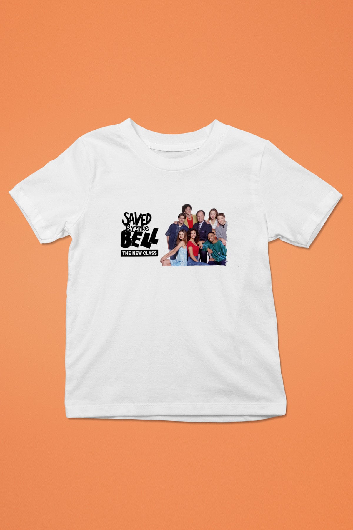 Saved by the Bell Beyaz Unisex Çocuk Tişört
