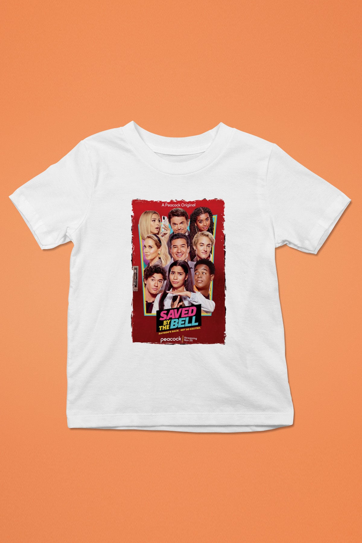 Saved by the Bell Beyaz Unisex Çocuk Tişört