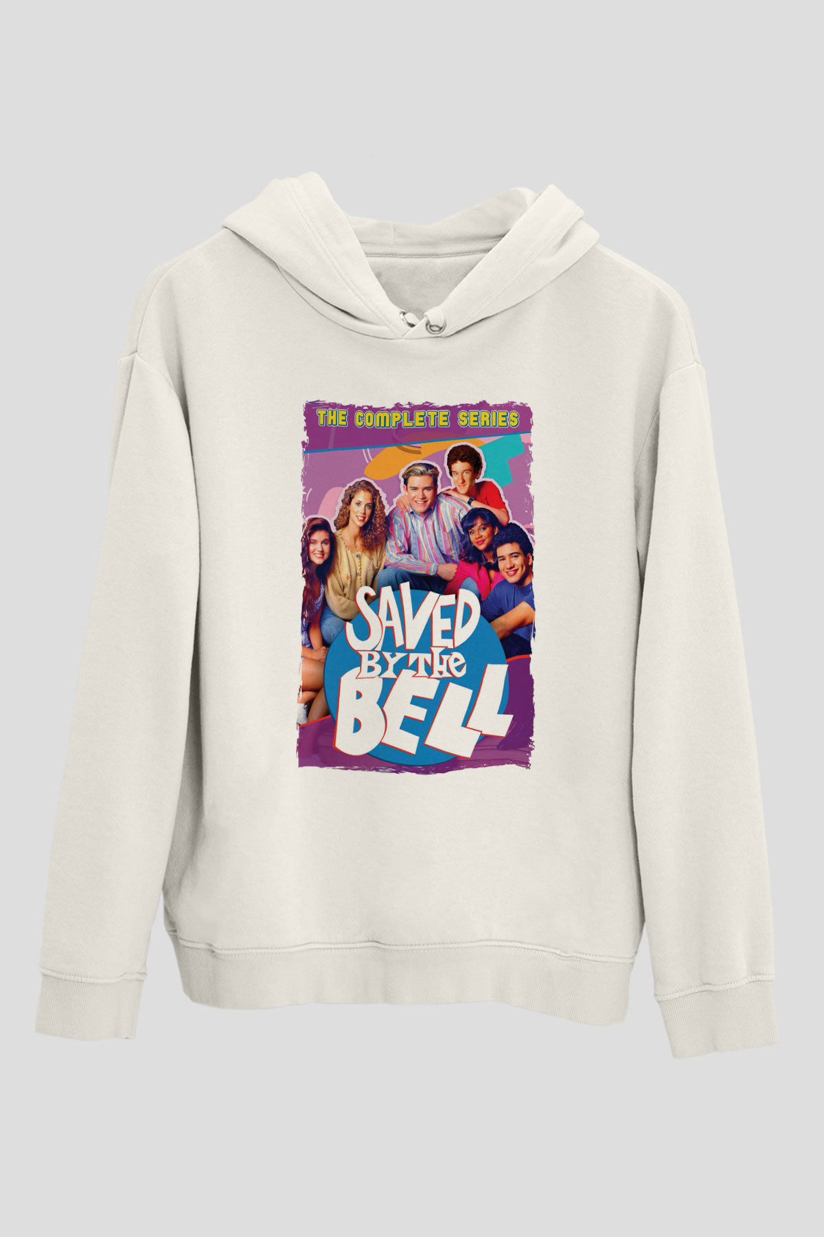 Saved by the Bell Beyaz Unisex Hoodie