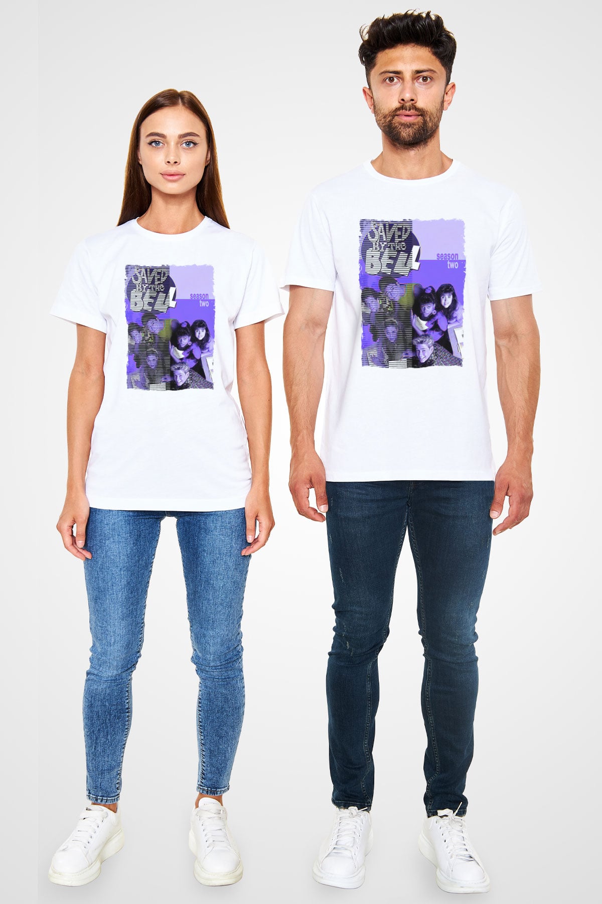 Saved by the Bell Beyaz Unisex Tişört T-Shirt