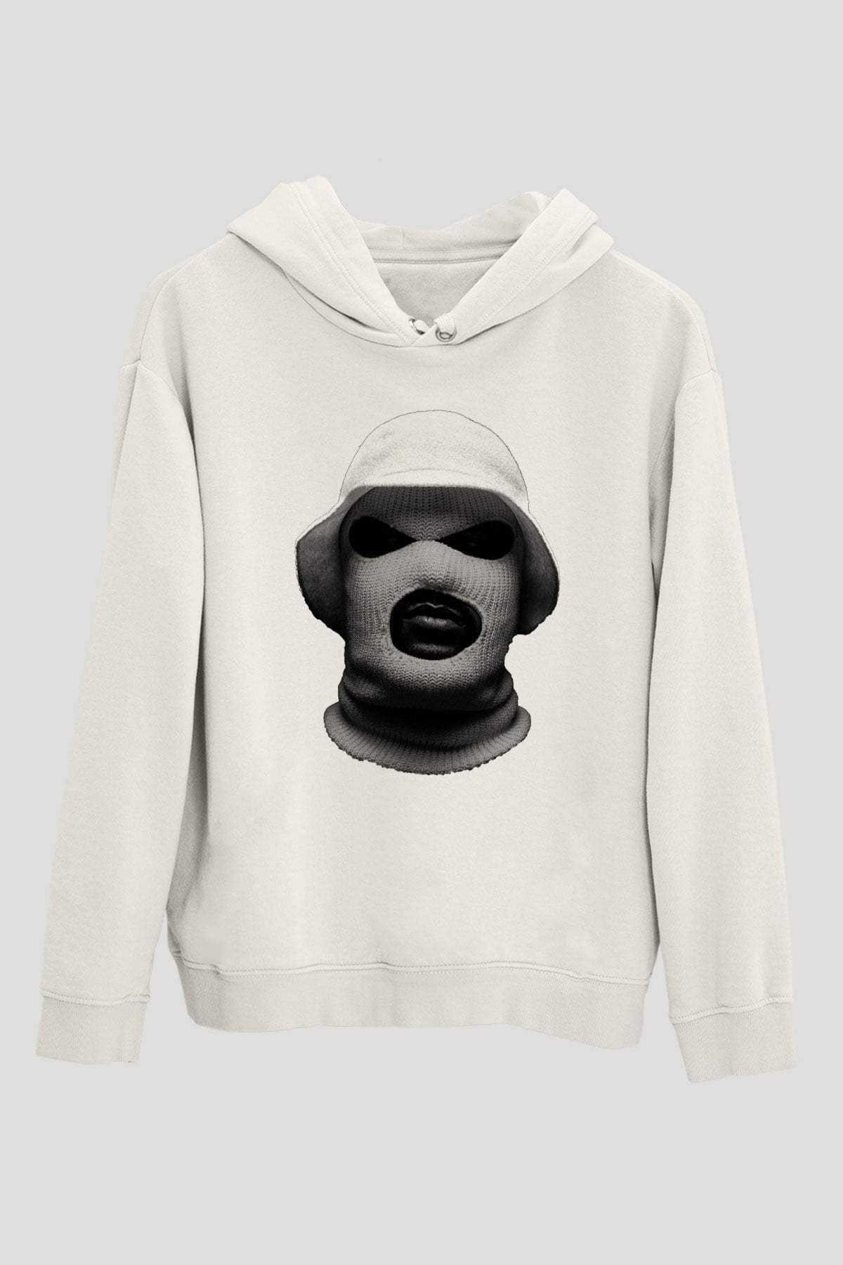 Schoolboy Q Beyaz Unisex Kapüşonlu Sweatshirt