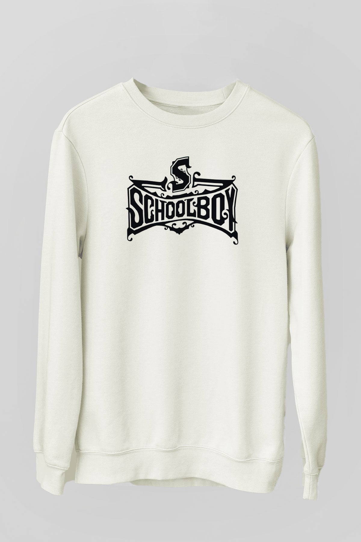 Schoolboy Q Beyaz Unisex Sweatshirt