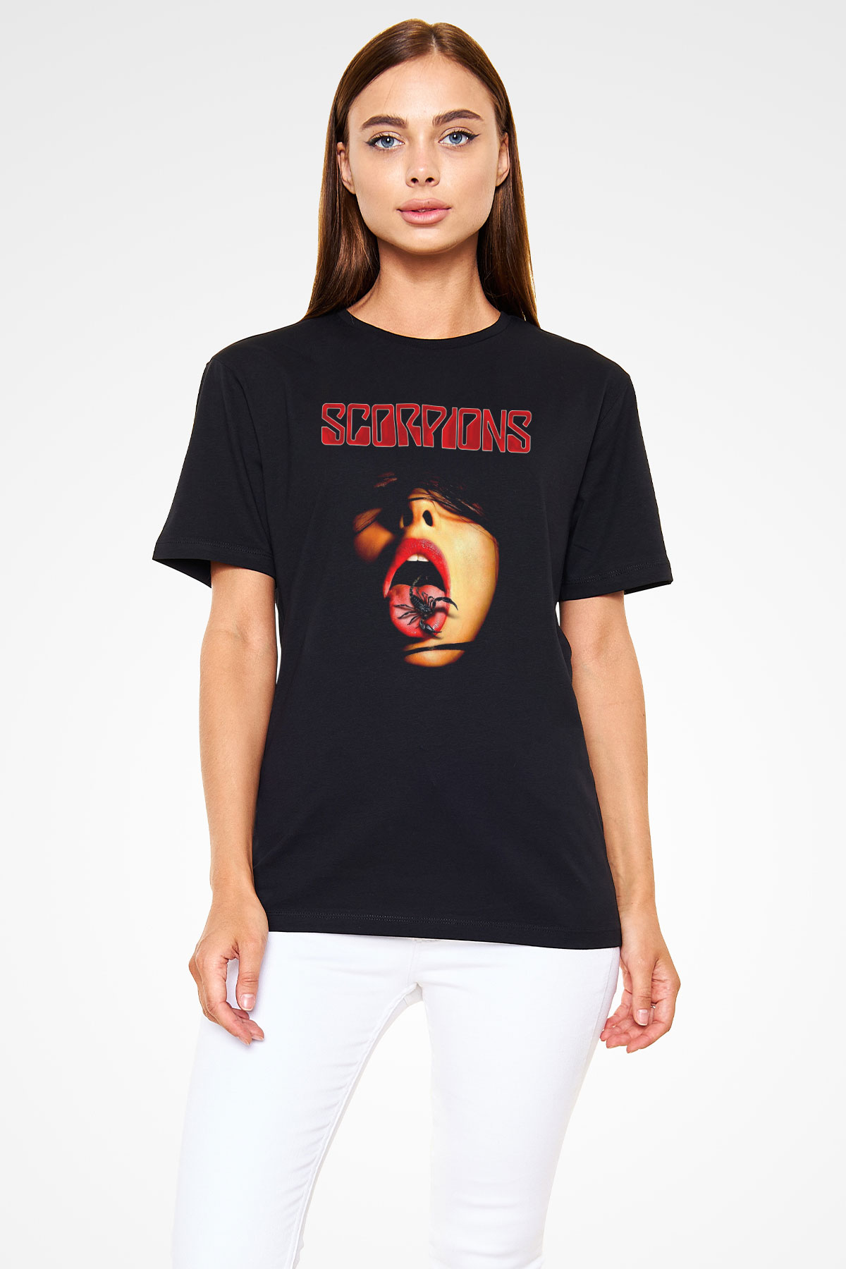 Scorpions Siyah Unisex Tişört T-Shirt - TişörtFabrikası