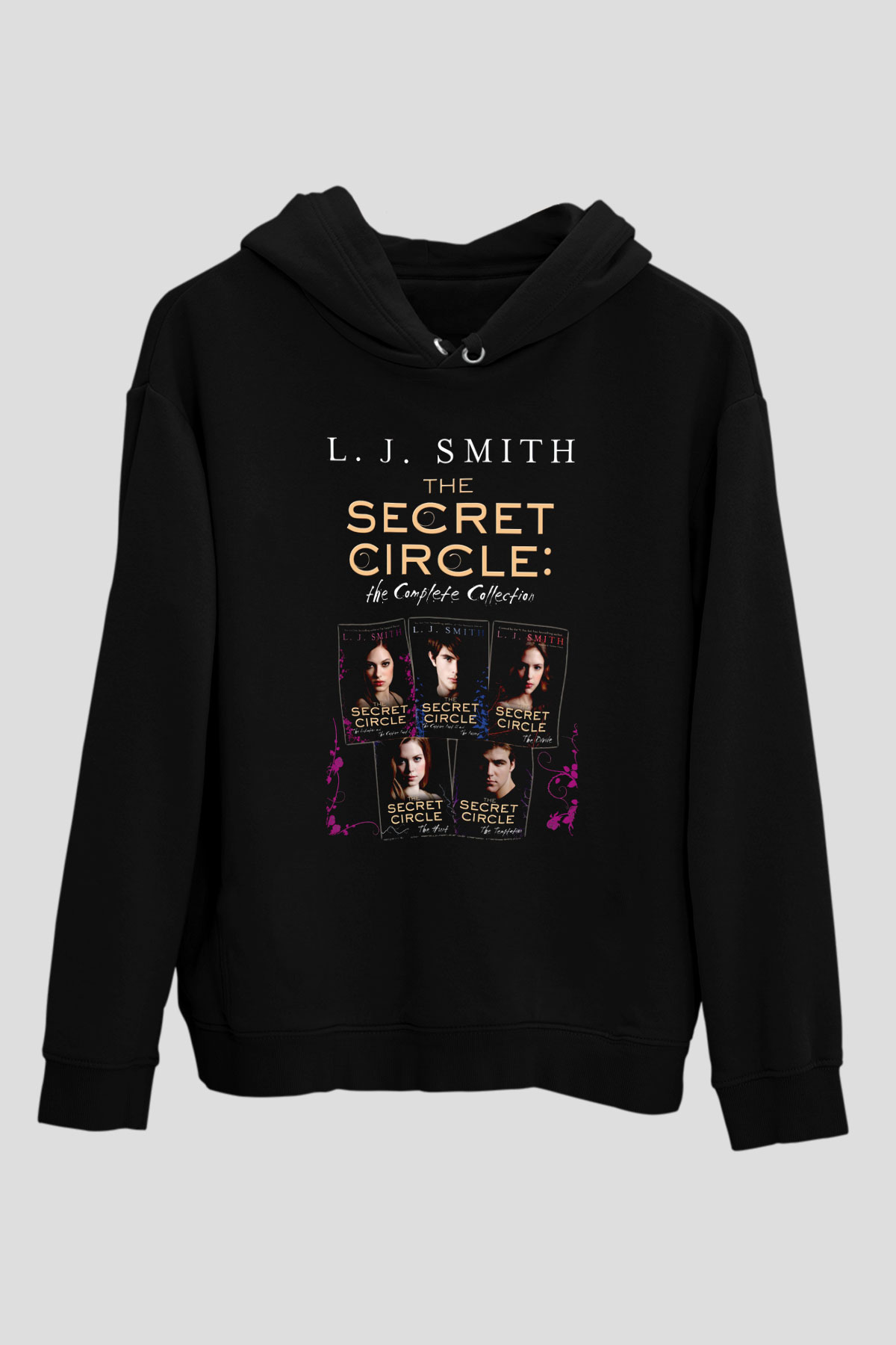 Secret Circle Siyah Unisex Hoodie