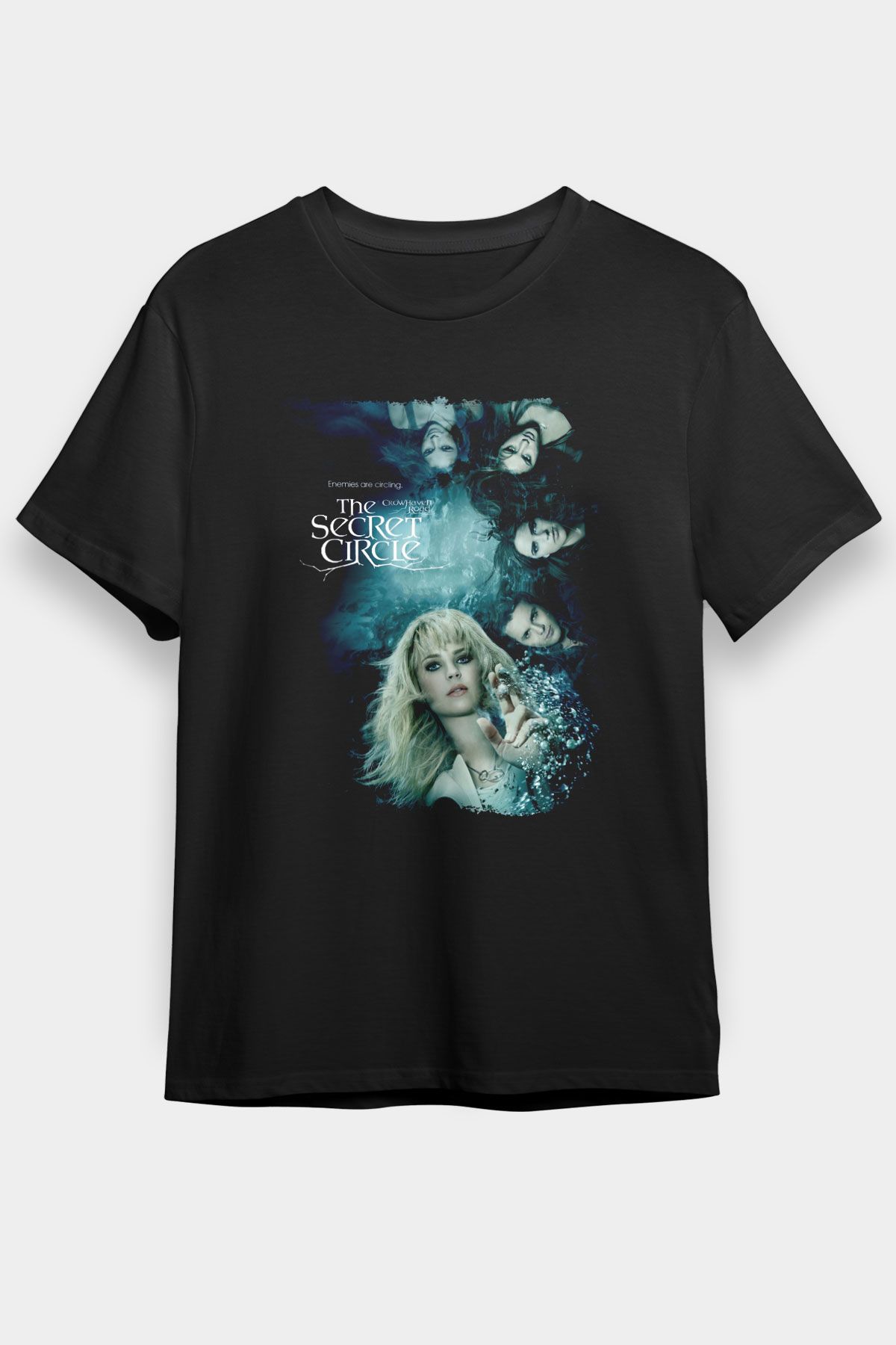 Secret Circle Siyah Unisex Tişört T-Shirt