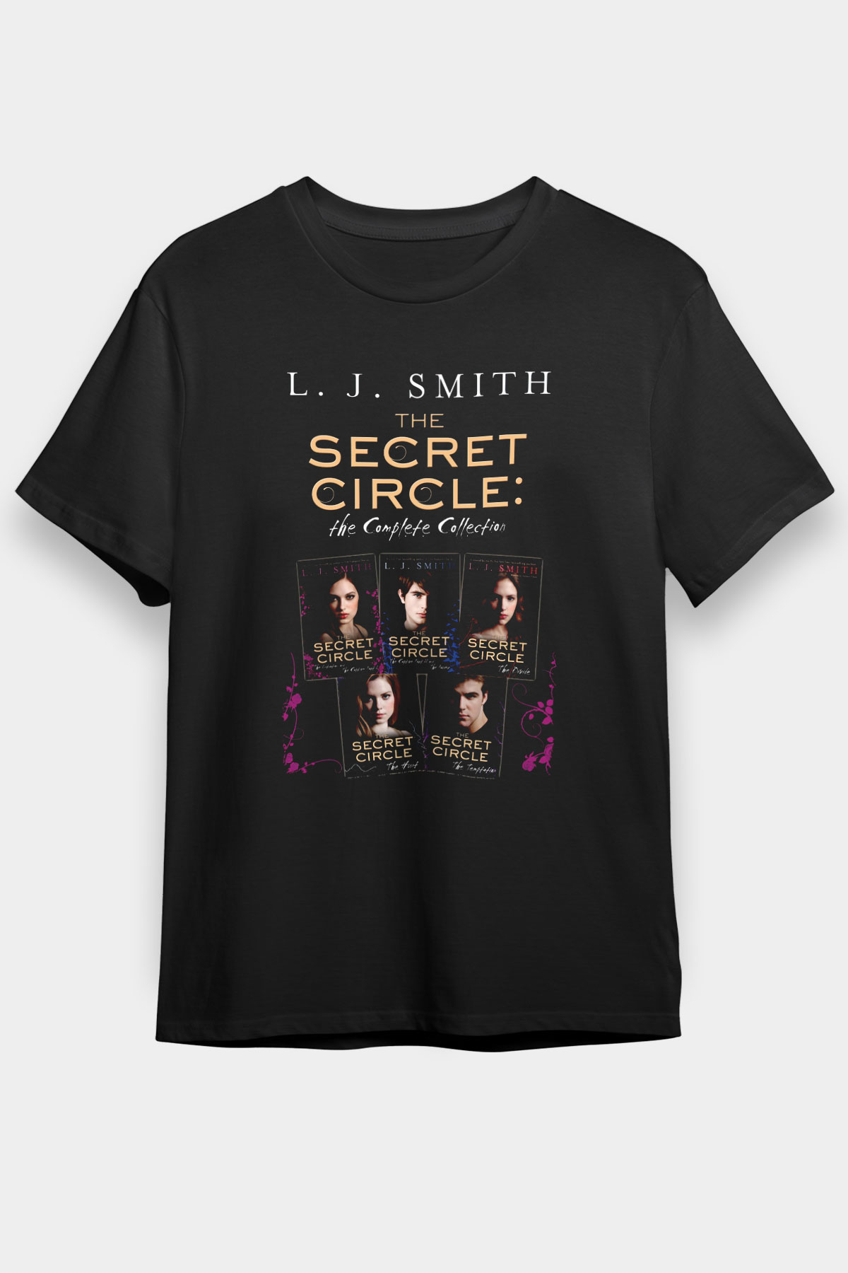 Secret Circle Siyah Unisex Tişört T-Shirt