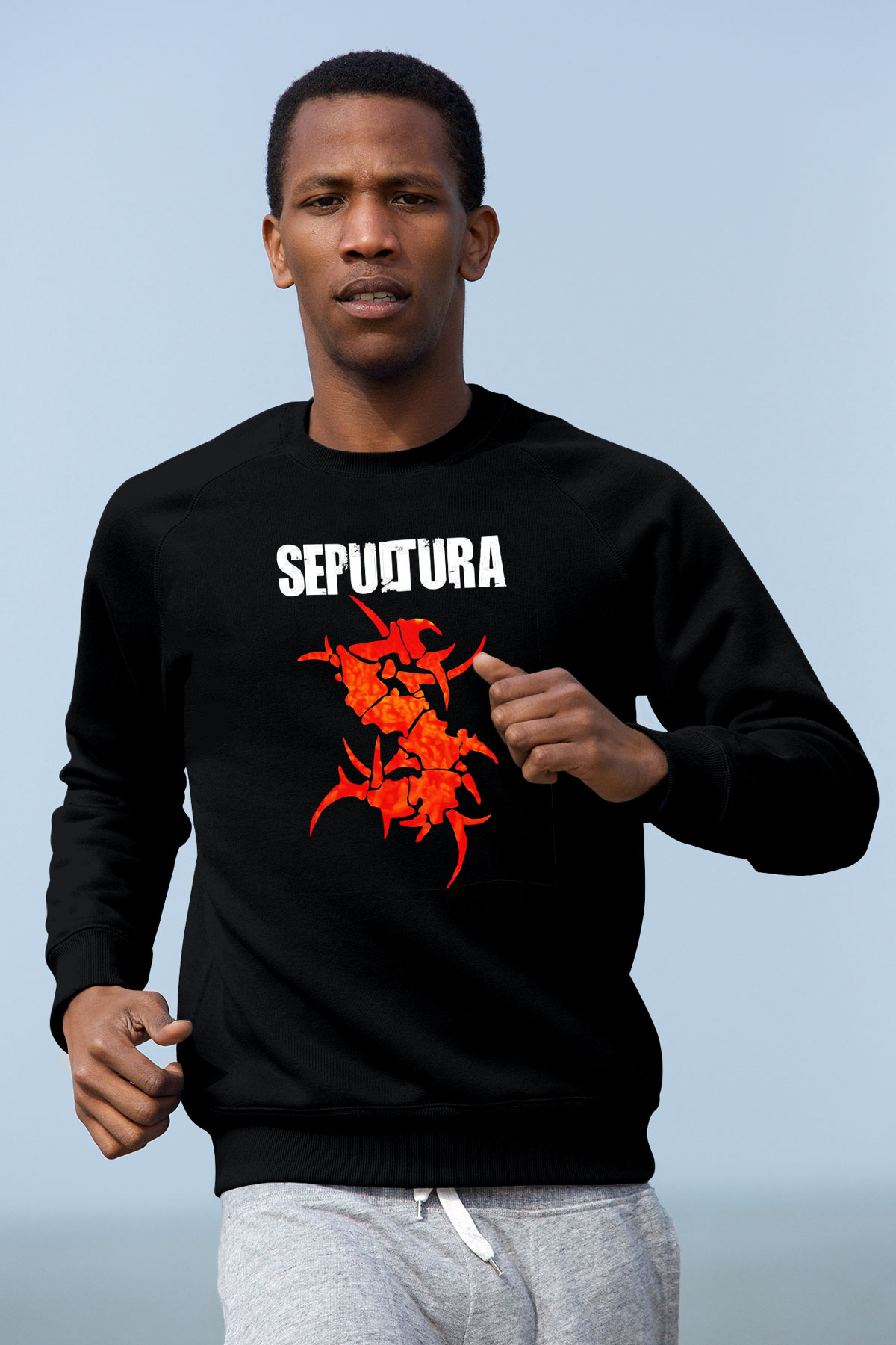 Sepultura Siyah Unisex Sweatshirt