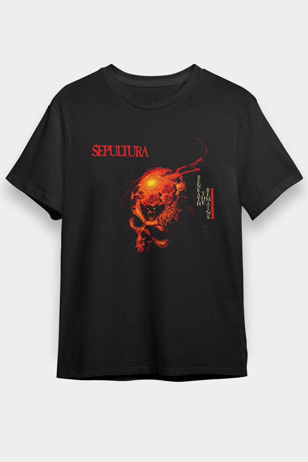 Sepultura Siyah Unisex Tişört T-Shirt - TişörtFabrikası