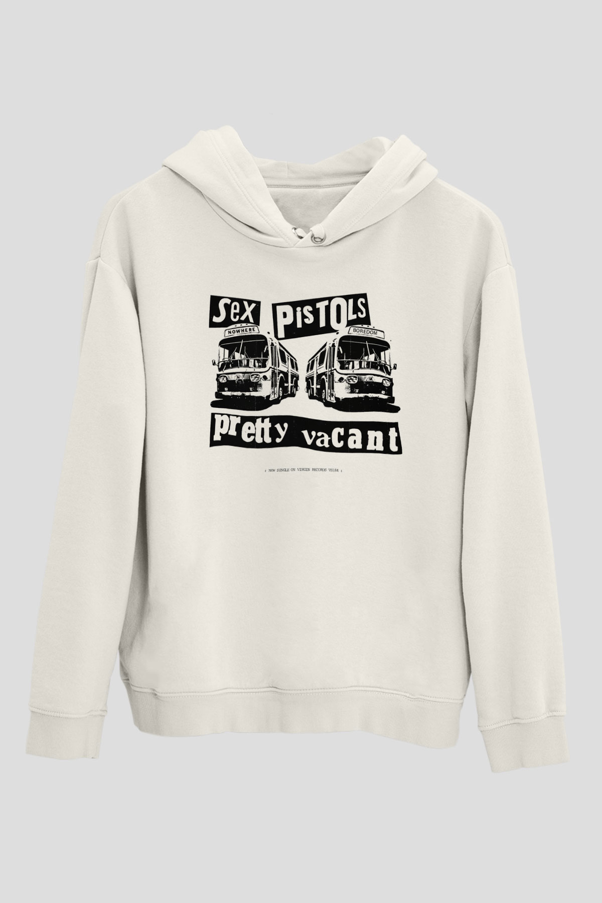 Sex Pistols Beyaz Unisex Hoodie