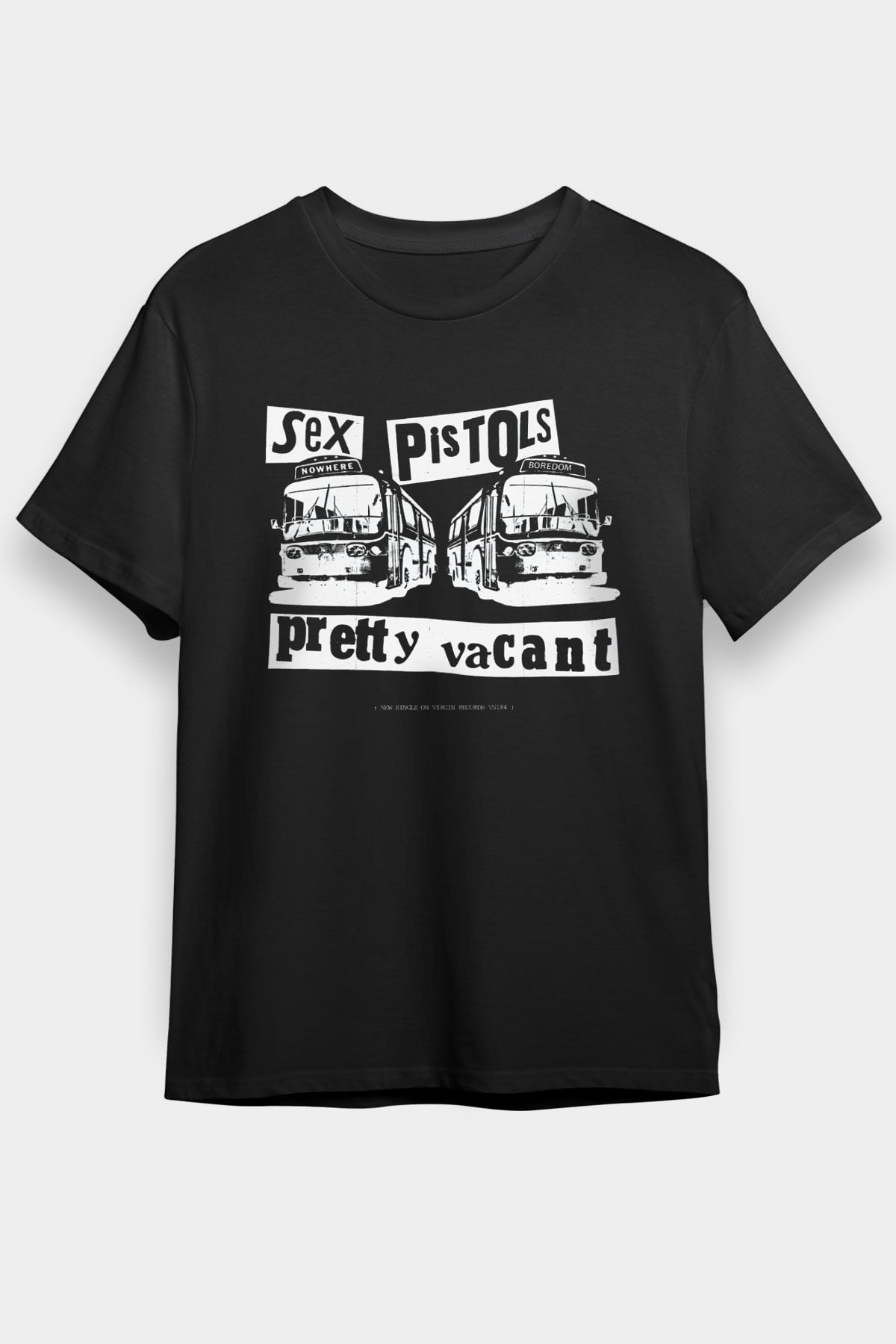 Sex Pistols Siyah Unisex Tişört T-Shirt - TişörtFabrikası